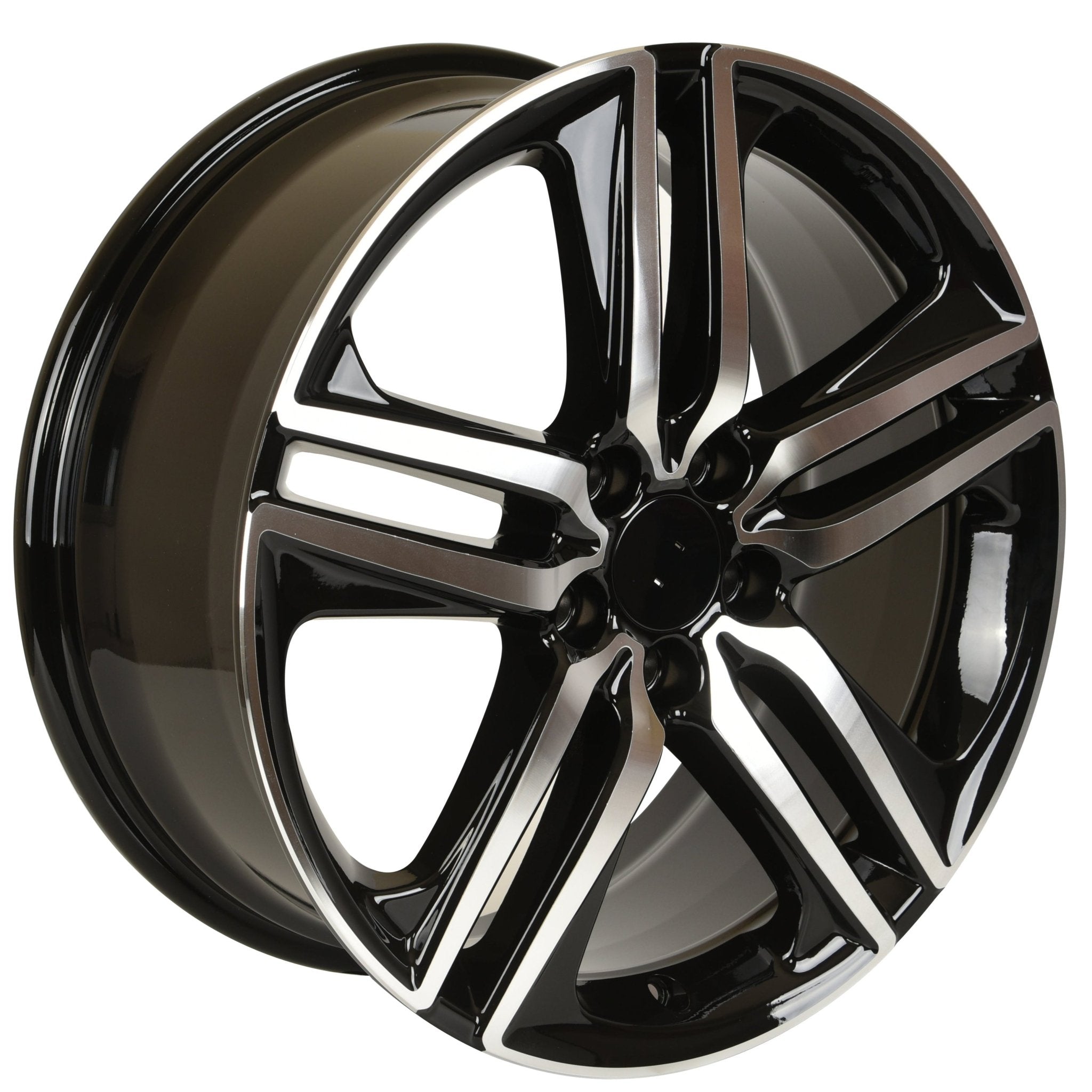 W307 1163 Black Machined Face 18x8.0 ET45 5x114.3 CB 64.1