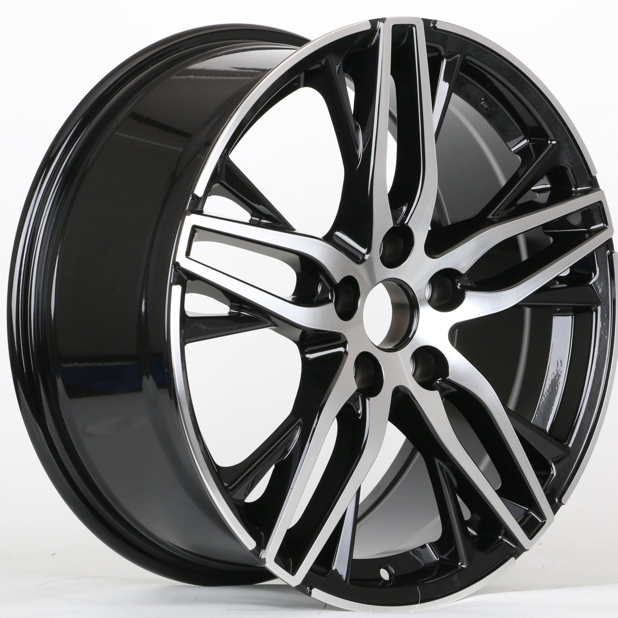 W340 iVF-944 Black Machined Face 17x7.5 ET40 5x114.3 CB64.1