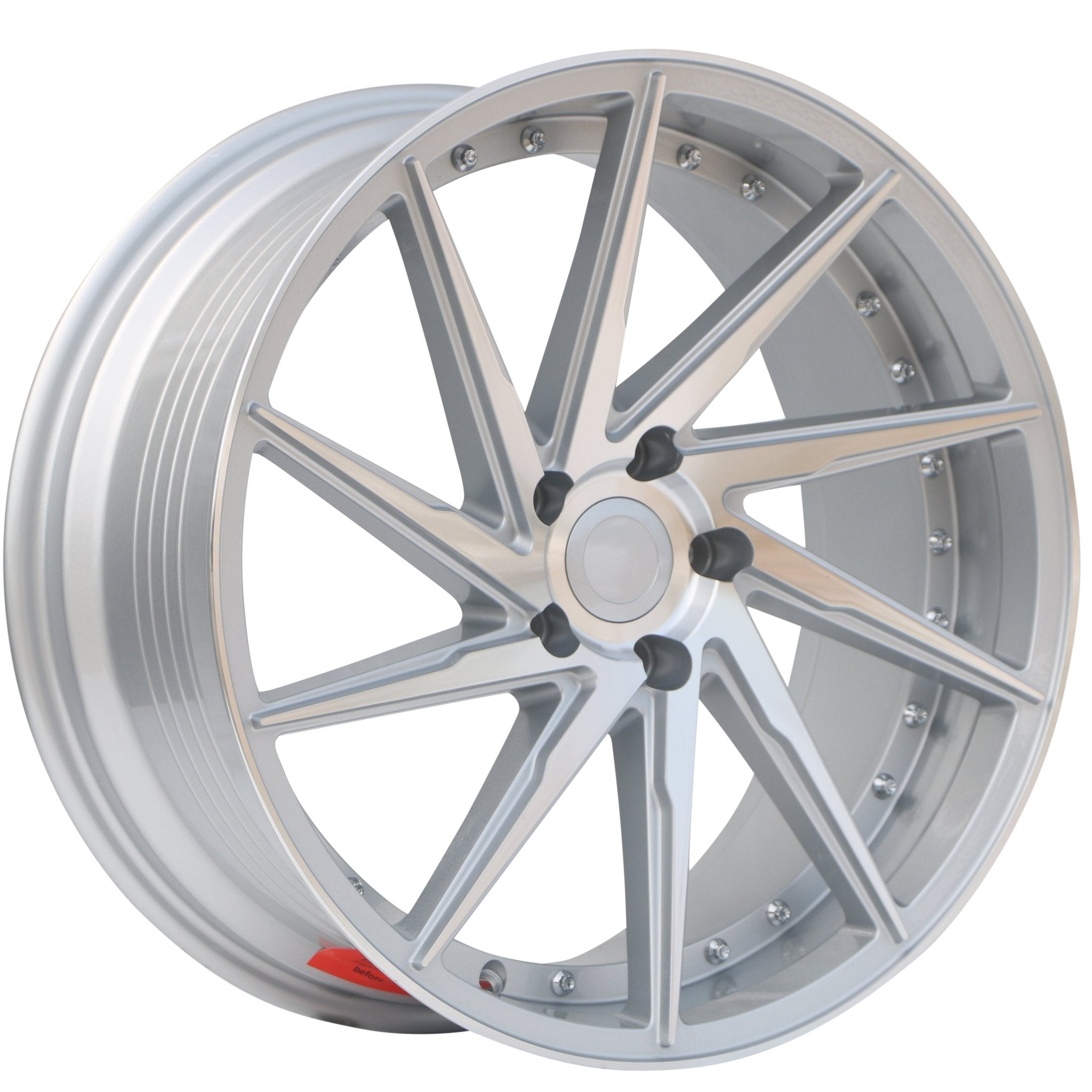 W511 Silver Machined Face 19x9.5 ET35 5x114.3 CB73.1