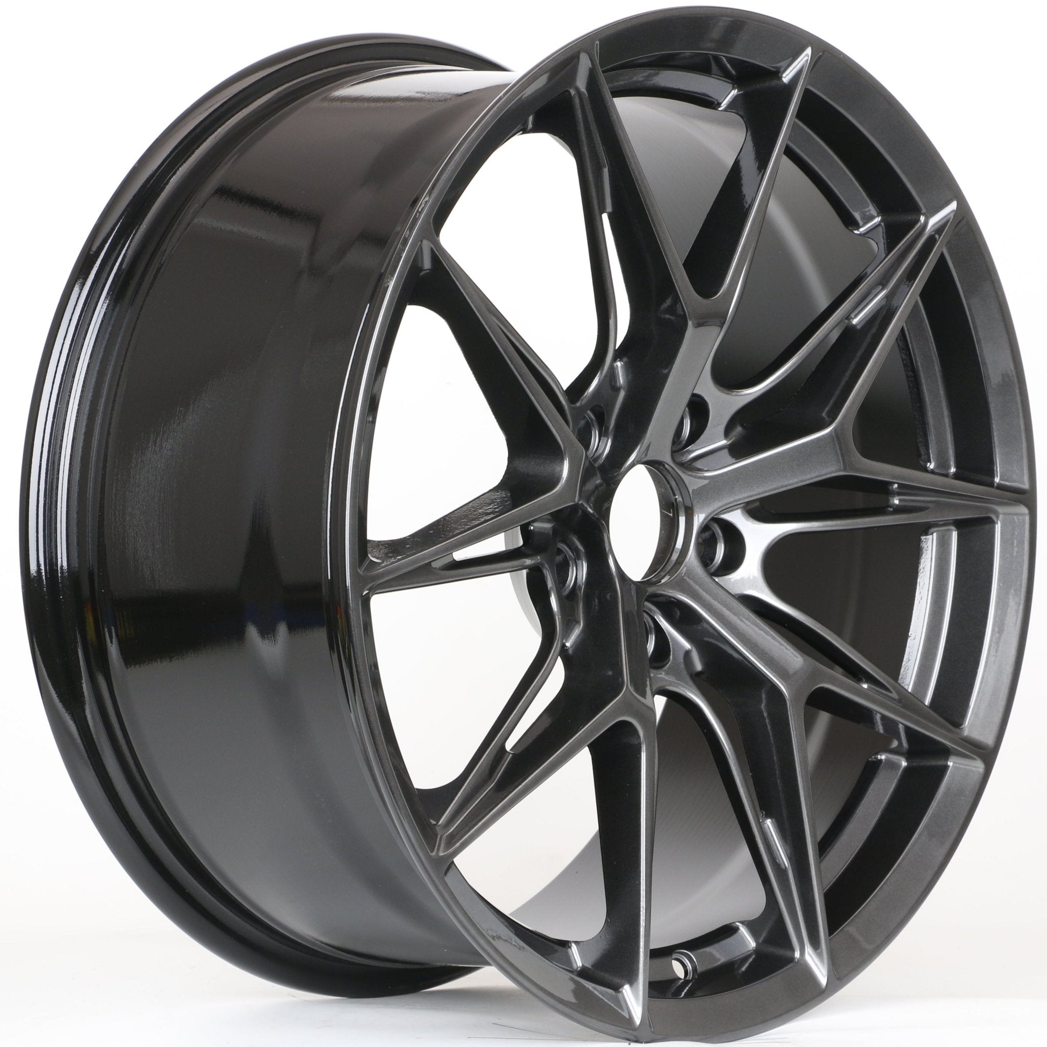 W538 iV-1520 Hyper Black 18x8.0 ET35 5x114.3 CB73.1