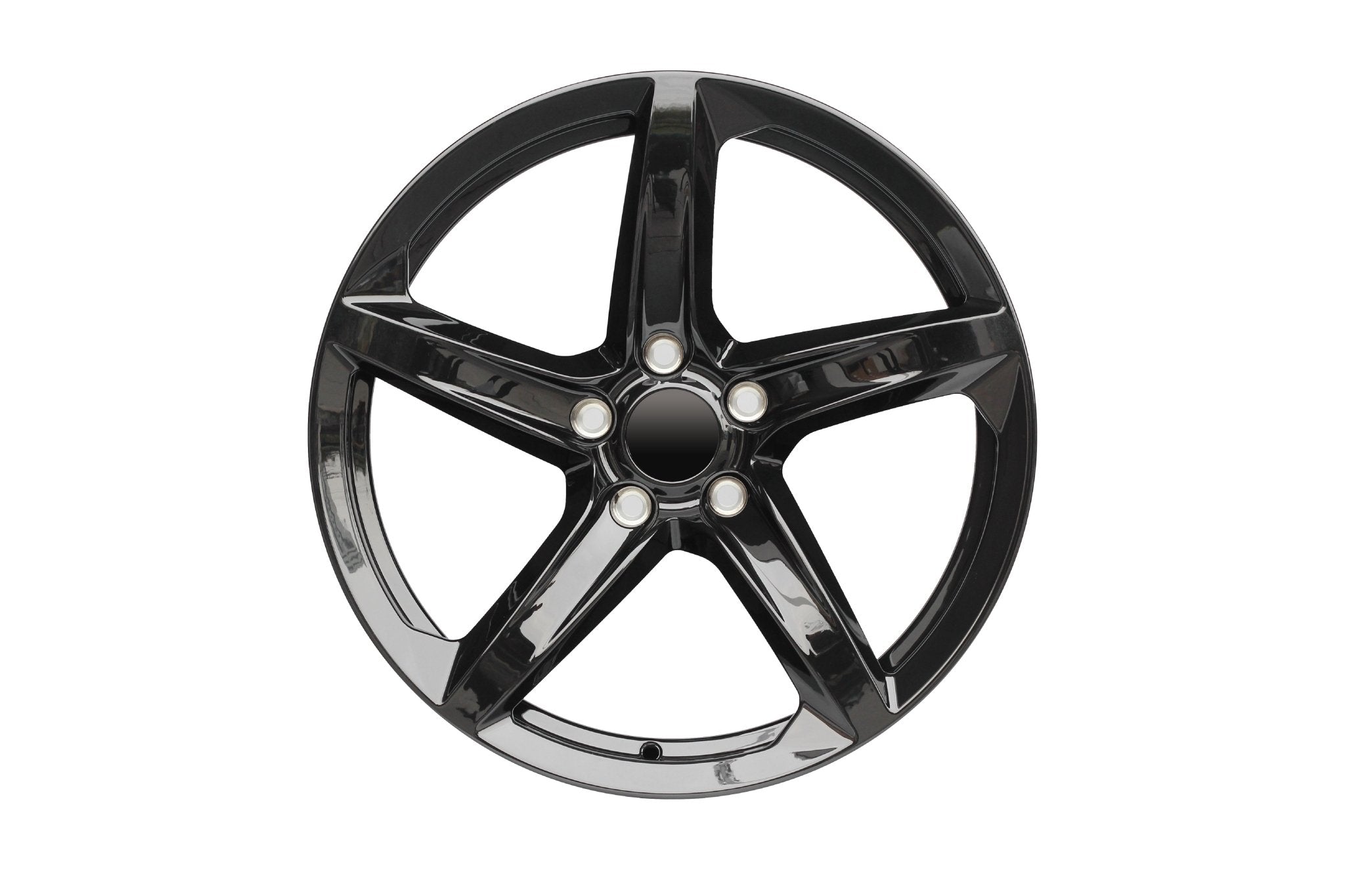 W566 R Forged Gloss Black 19x8.5 Et38 5x120 CB66.9 Compatible With Oem Cap Part No.84691535