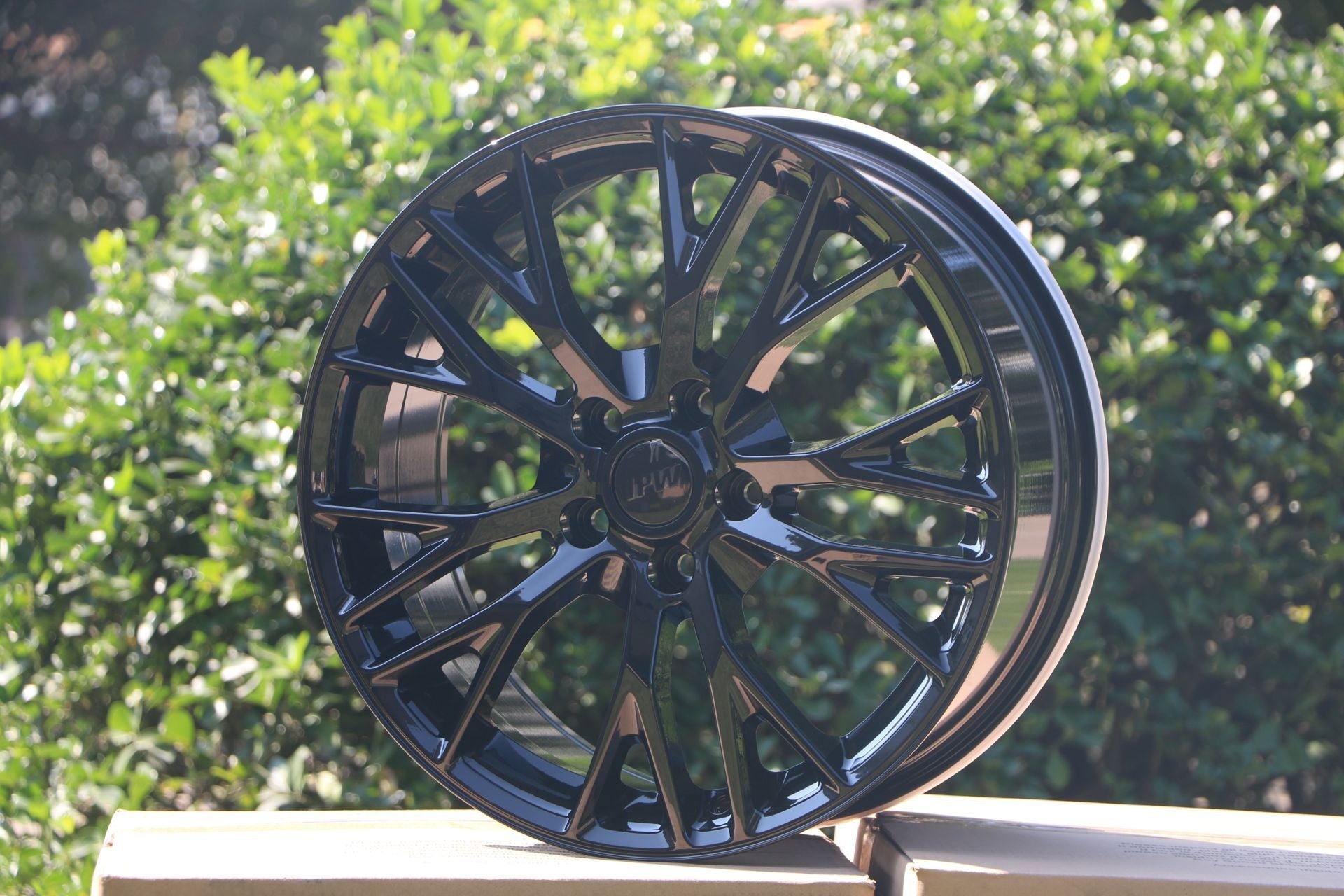 W591 D1187 Gloss Black 19x10 5x120.7 ET79 CB70.3 C1187-B