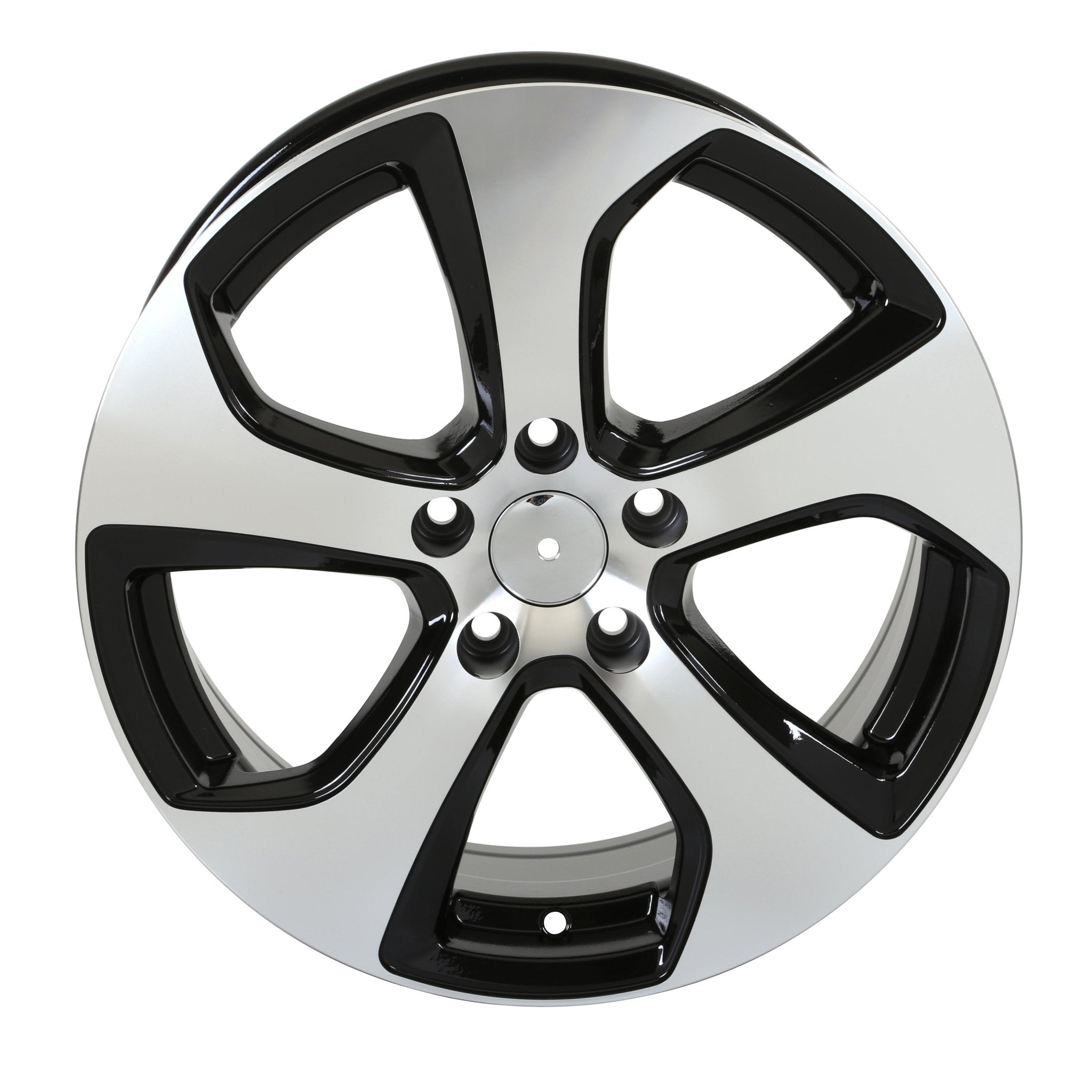W602 Black Machined Face 17*7.0 ET45 5*112 CB57.1 C030A-C