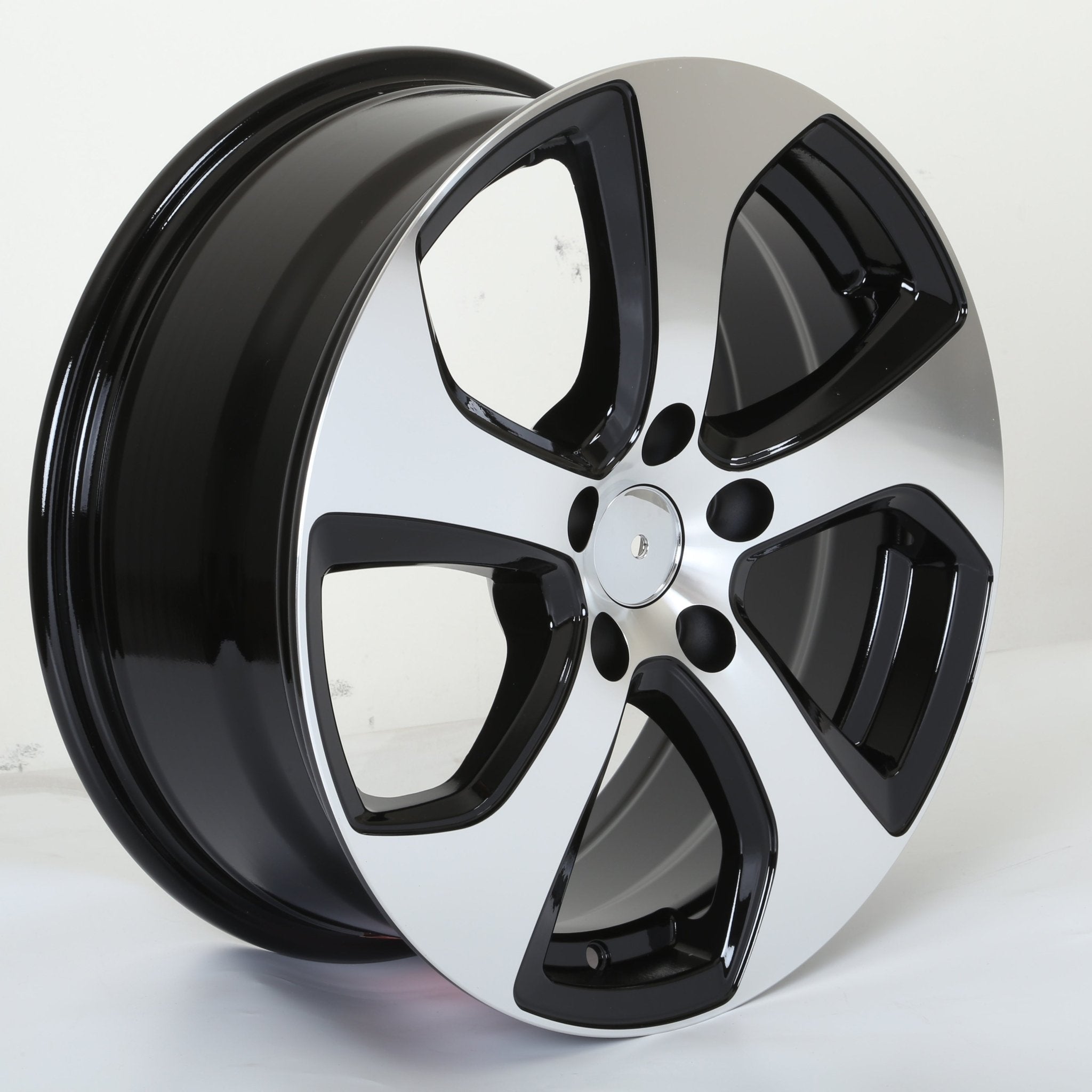 W602 Black Machined Face 17*7.0 ET45 5*112 CB57.1 C030A-C