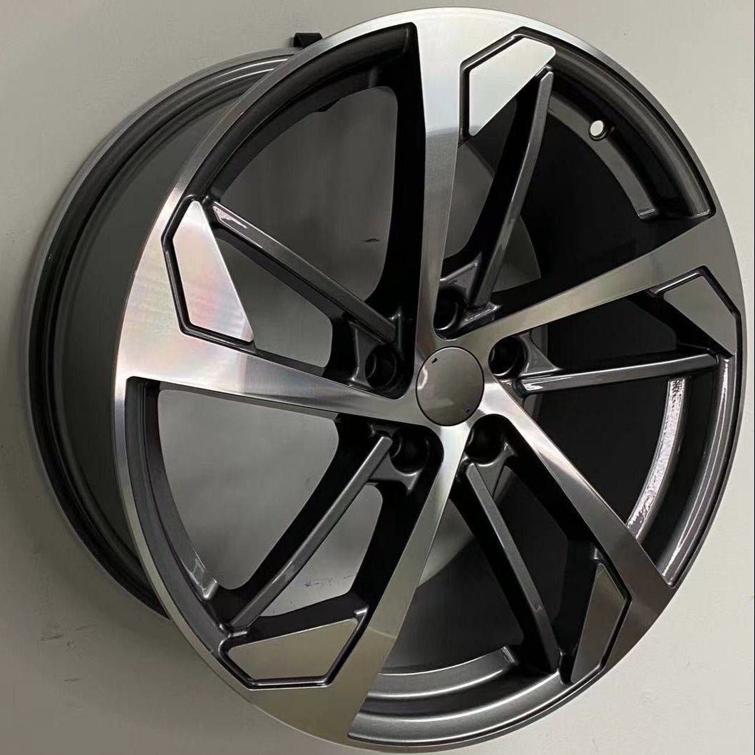 W614 1277 Gunmetal Machined 19x8.5 ET35 5x112 CB66.56