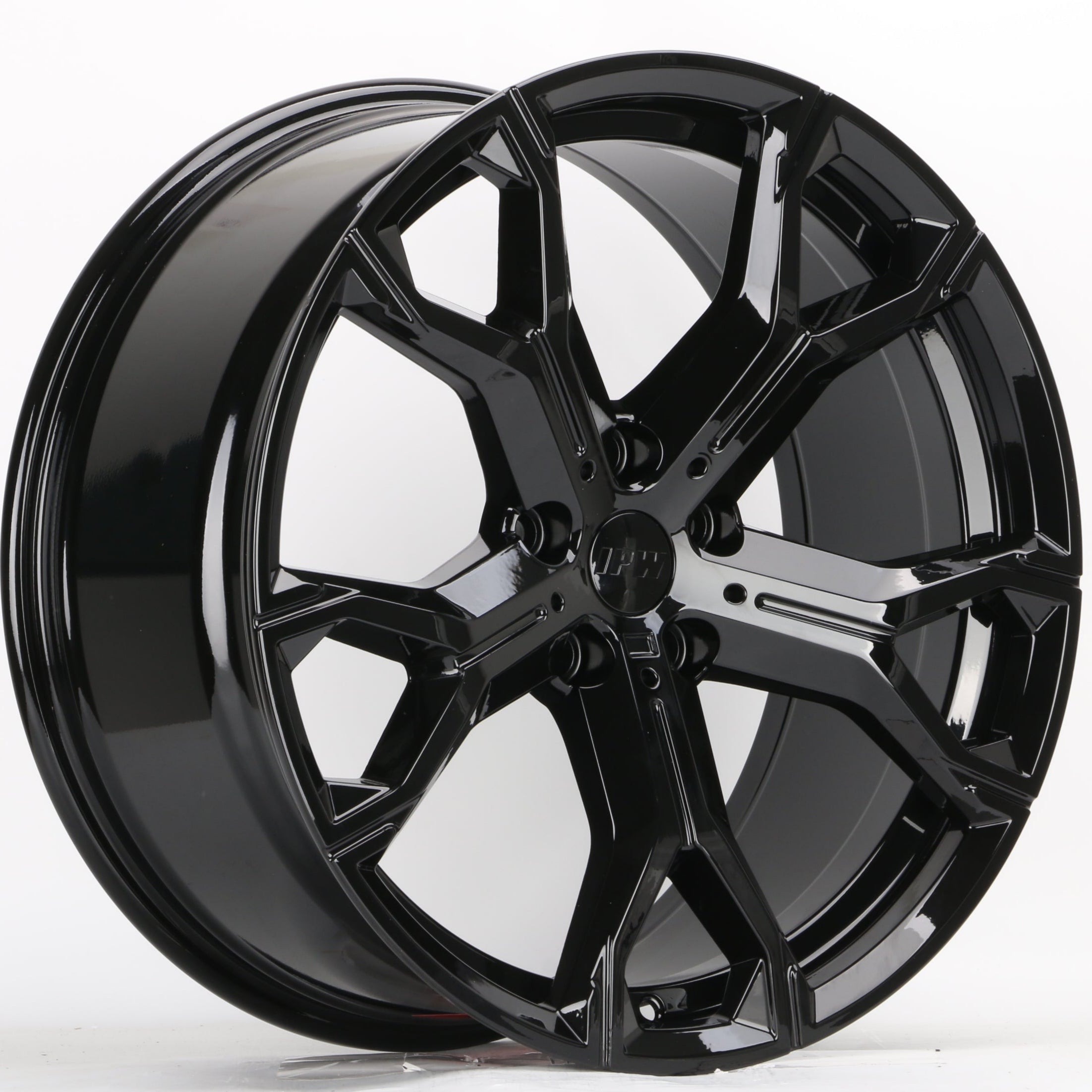 W702 D1538 Gloss Black 22x10.5 ET40 5x120 CB74.1