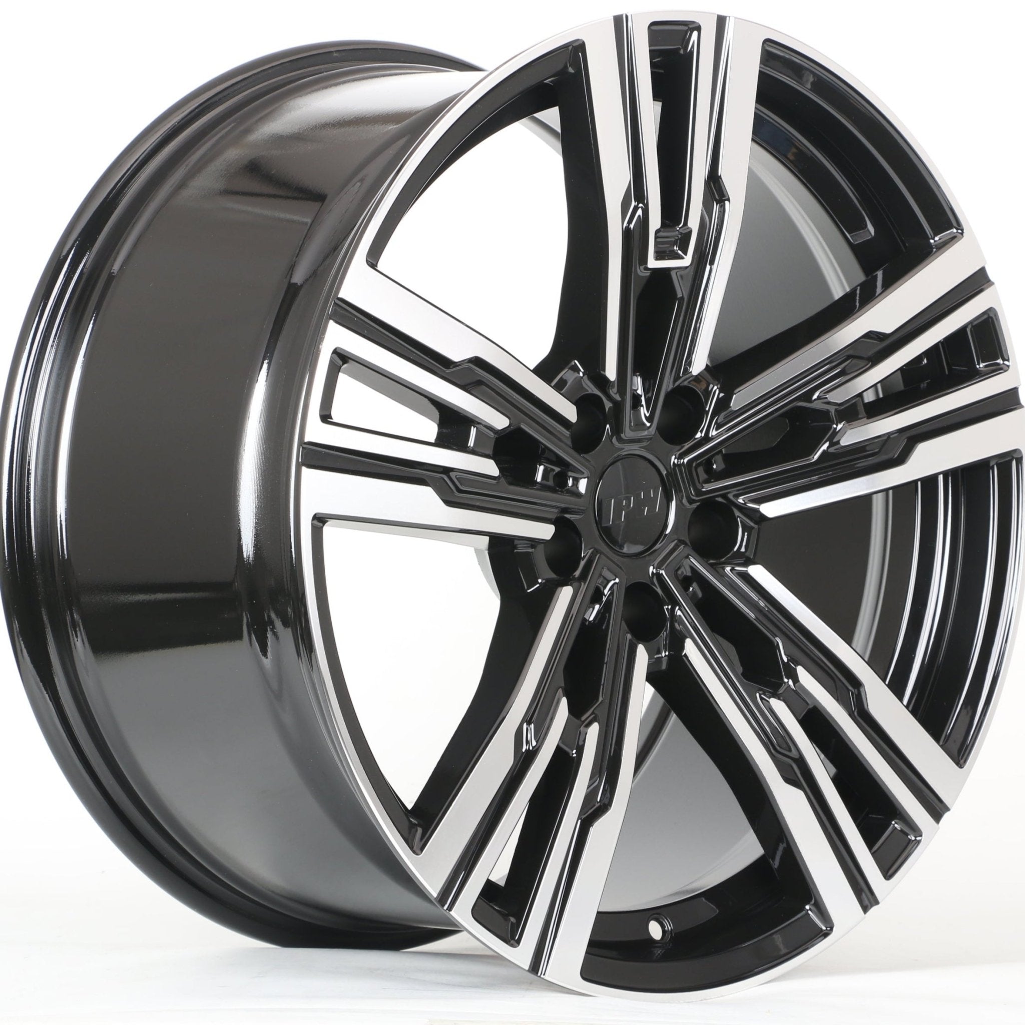 W723 1831 Black Machined Face 20x8.5 ET25 5x112 CB66.6