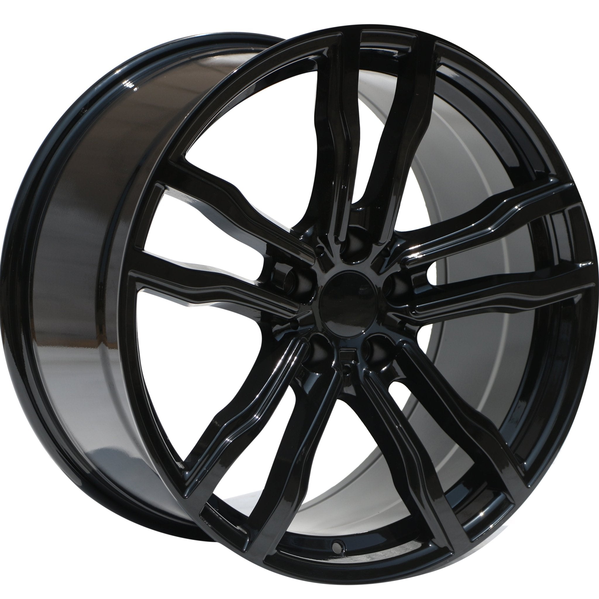 W735 DLJ588 Gloss Black 20x11 ET35 5x120 CB74.1