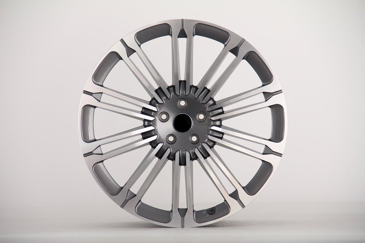 W792 IV-941 Gunmetal Machined Face 22x9.5 ET49 5x120 CB72.6 Mag Seating