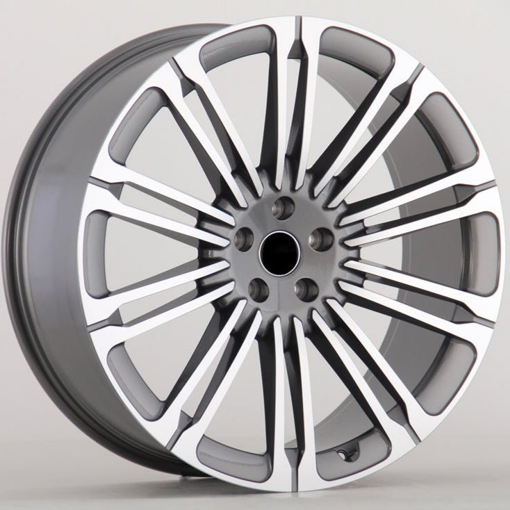 W792 IV-941 Gunmetal Machined Face 22x9.5 ET49 5x120 CB72.6 Mag Seating