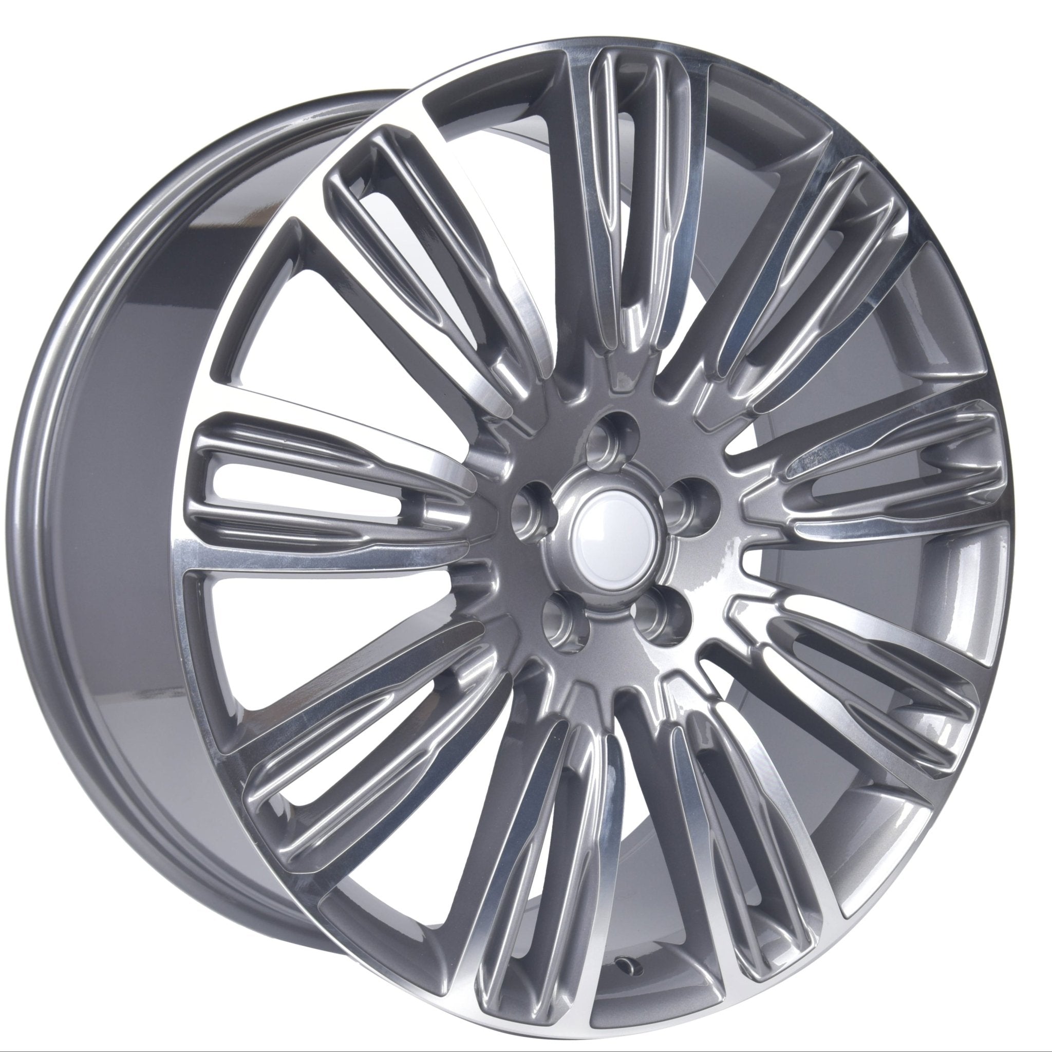 W798 Gunmetal Machined Face 22x9.5 ET45 5x120 CB72.6