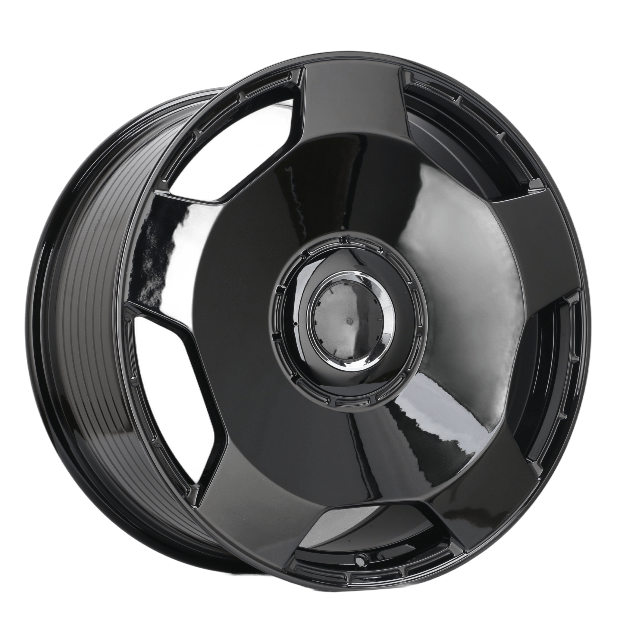 W805 F3111 20x9.5 5x112 GLOSS BLACK