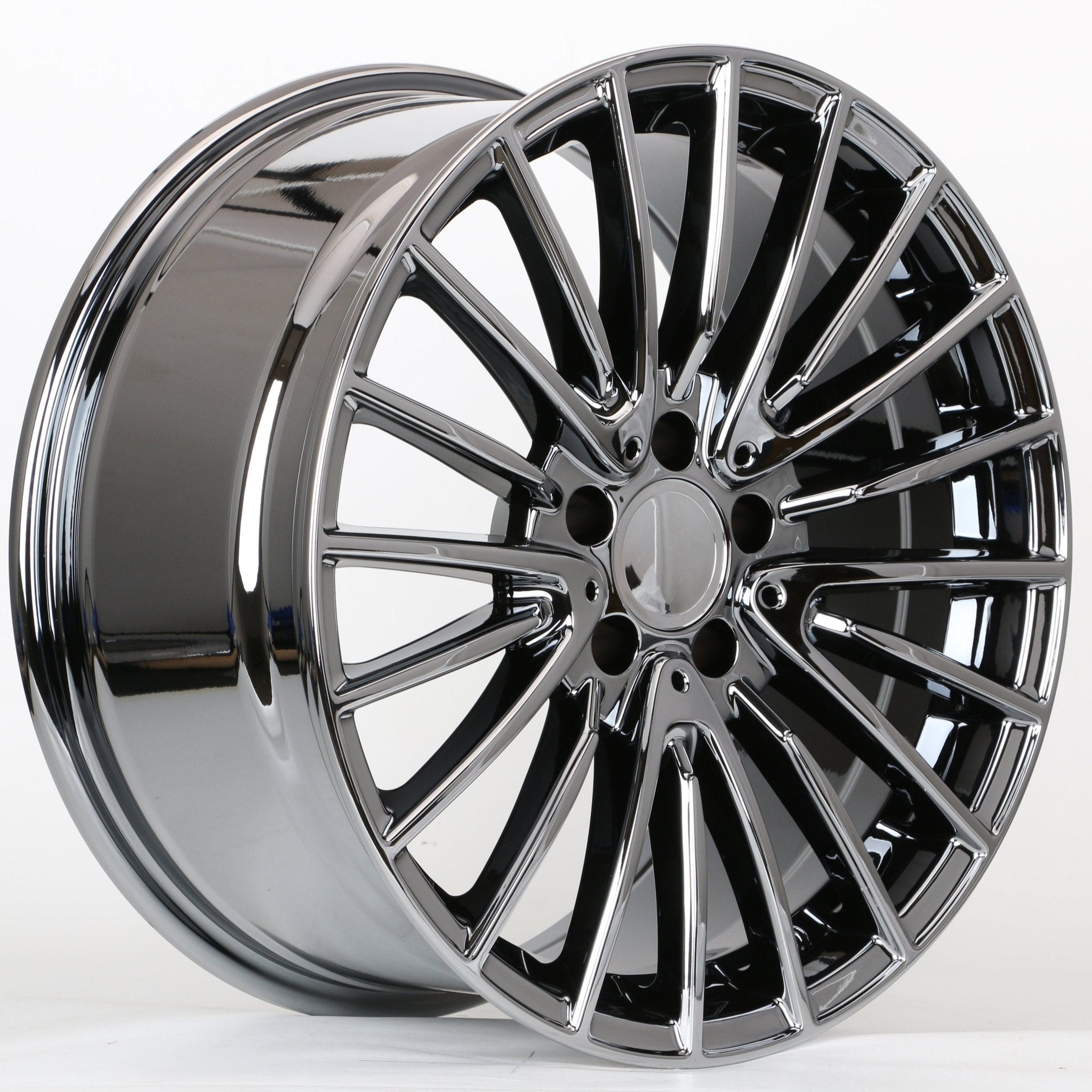 W812 1779 Black Chrome 18x8.5 ET35 5x112 CB66.6 C507-01-C MB-2022 MB-2776