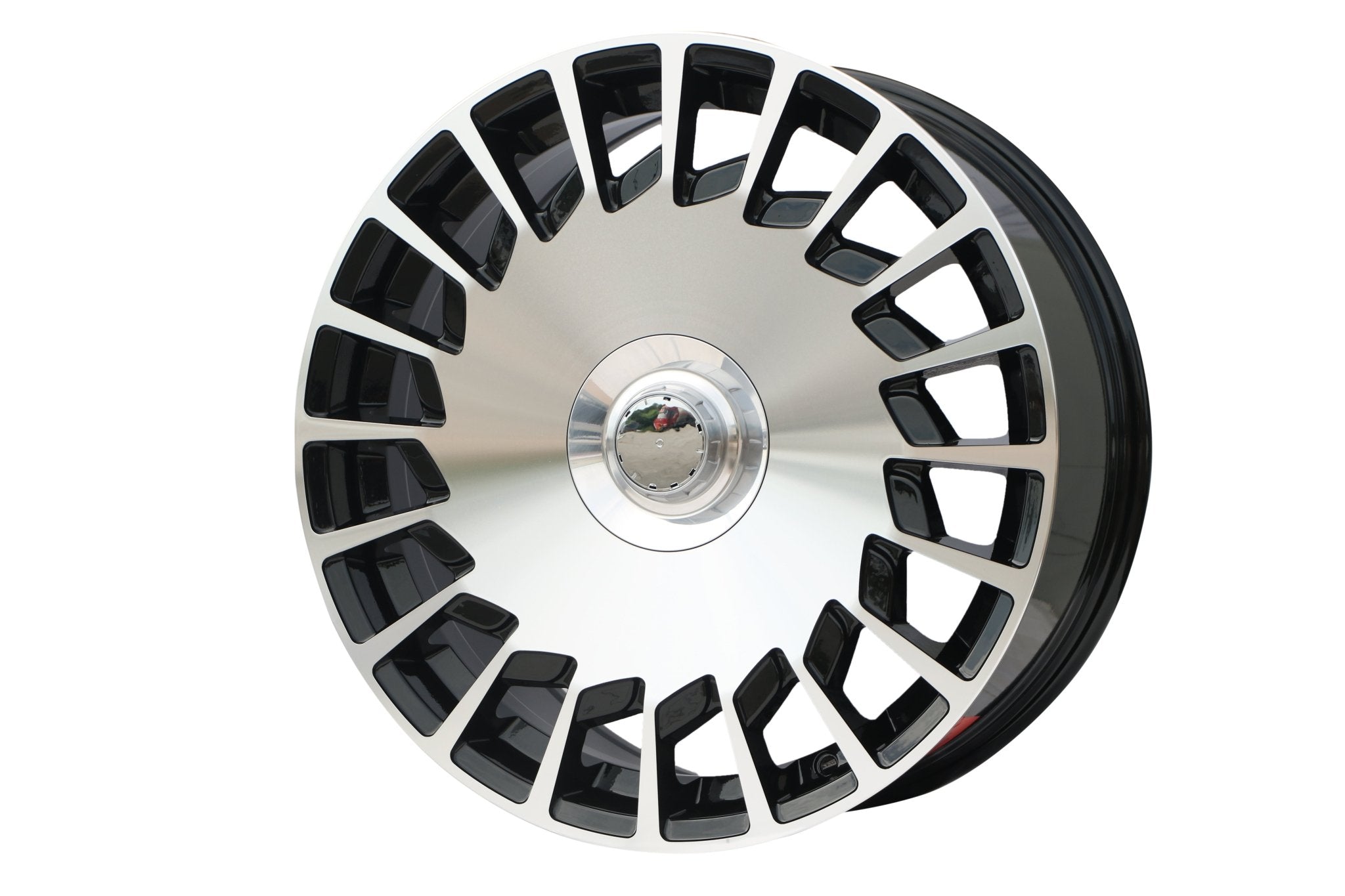 W835 Black Machined Face 20x9.5 ET35 5x112 CB66.6