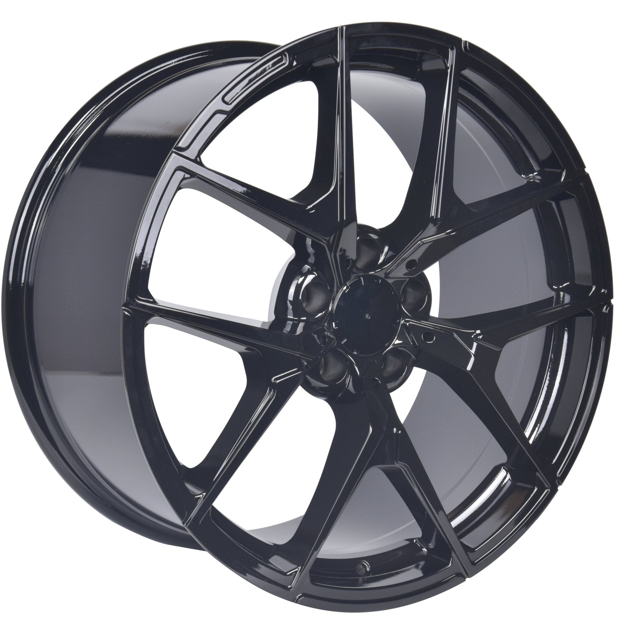 W838 Gloss Black 20x9.5 ET35 5x112 CB66.6