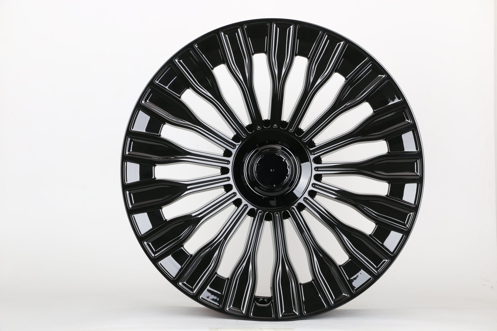 W848 1785 Gloss Black 20x8.5 ET32 5x112 CB66.6 C1464-B