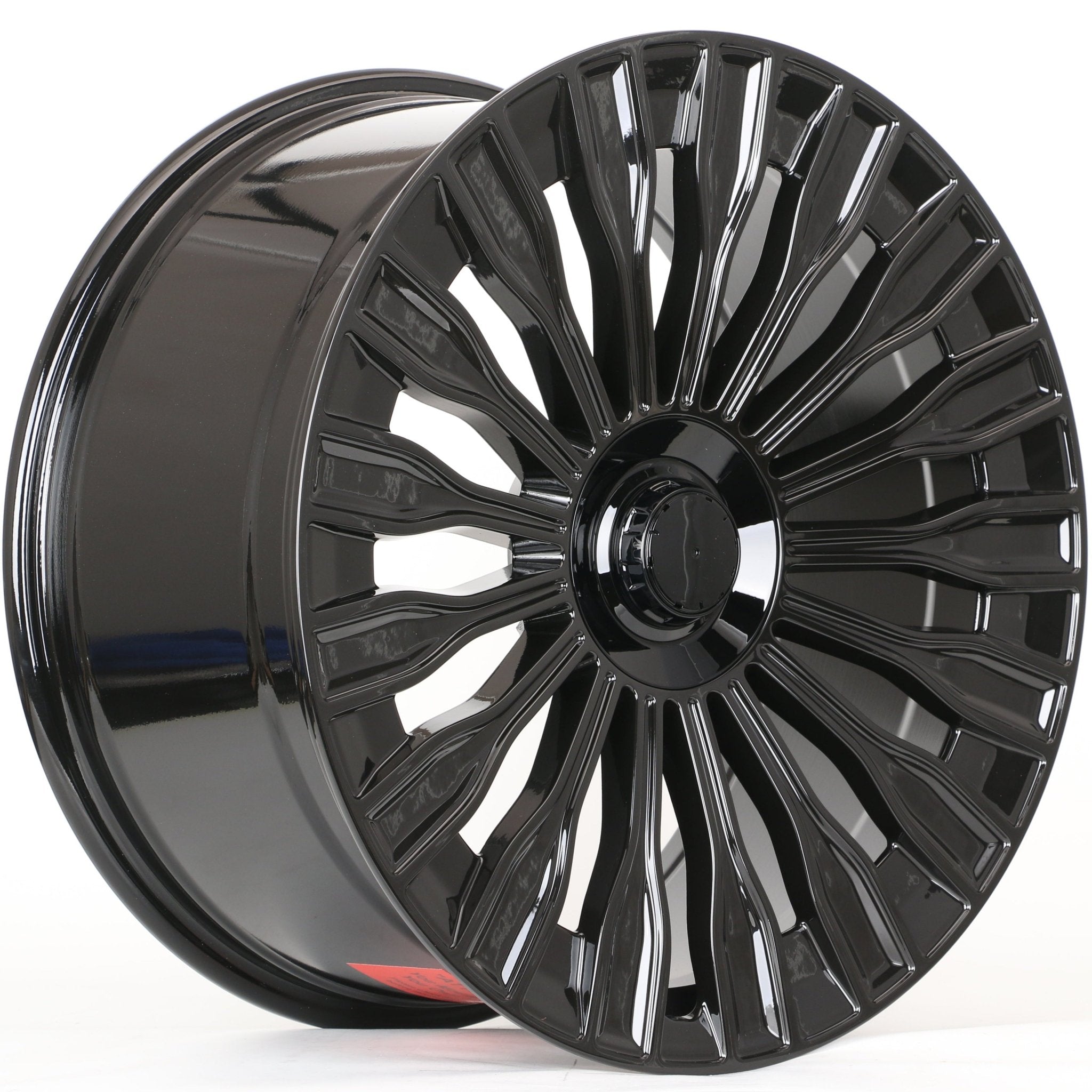 W848 1785 Gloss Black 20x9.5 ET35 5x112 CB 66.6 C1464-B