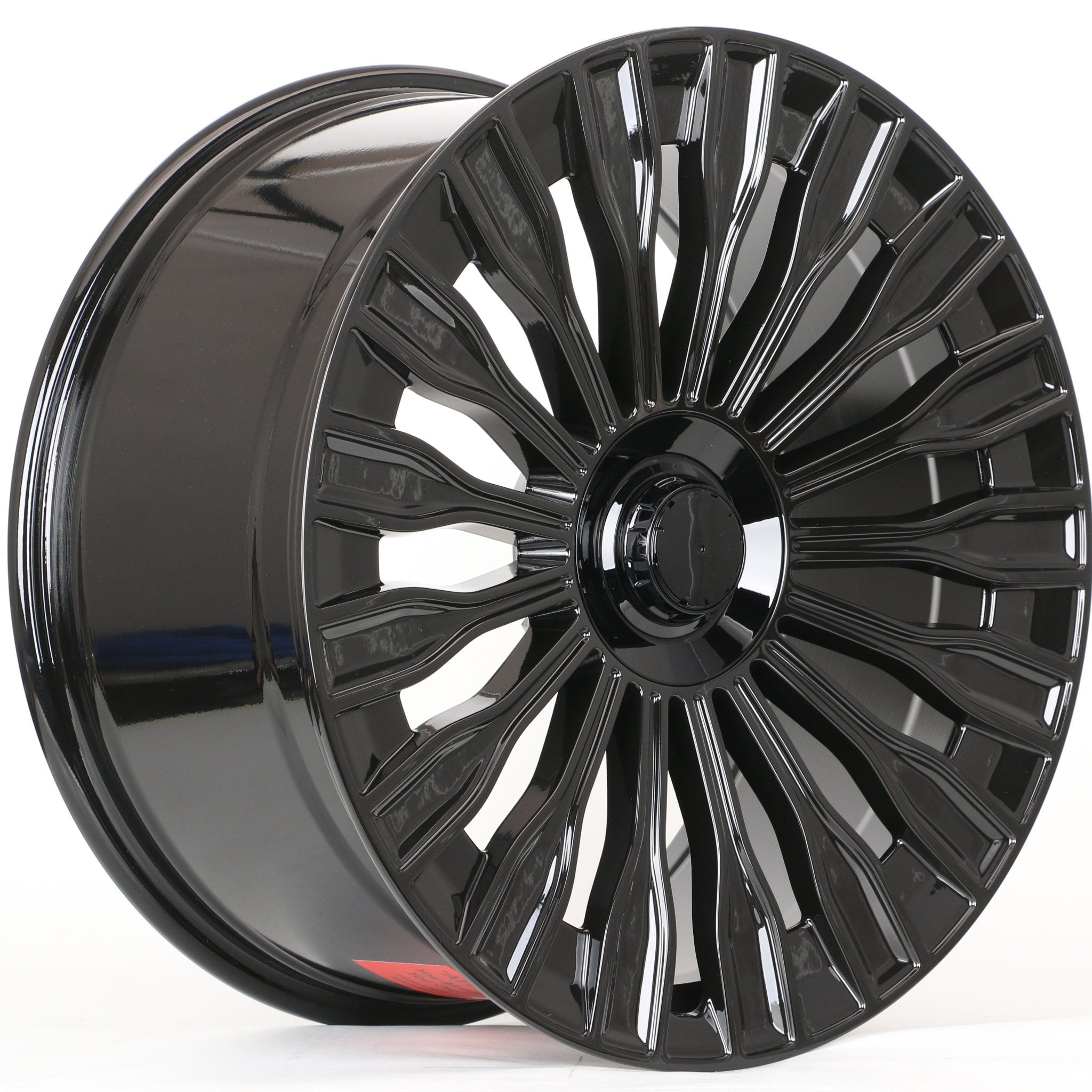 W848 1785 Gloss Black 20x8.5 ET32 5x112 CB66.6 C1464-B