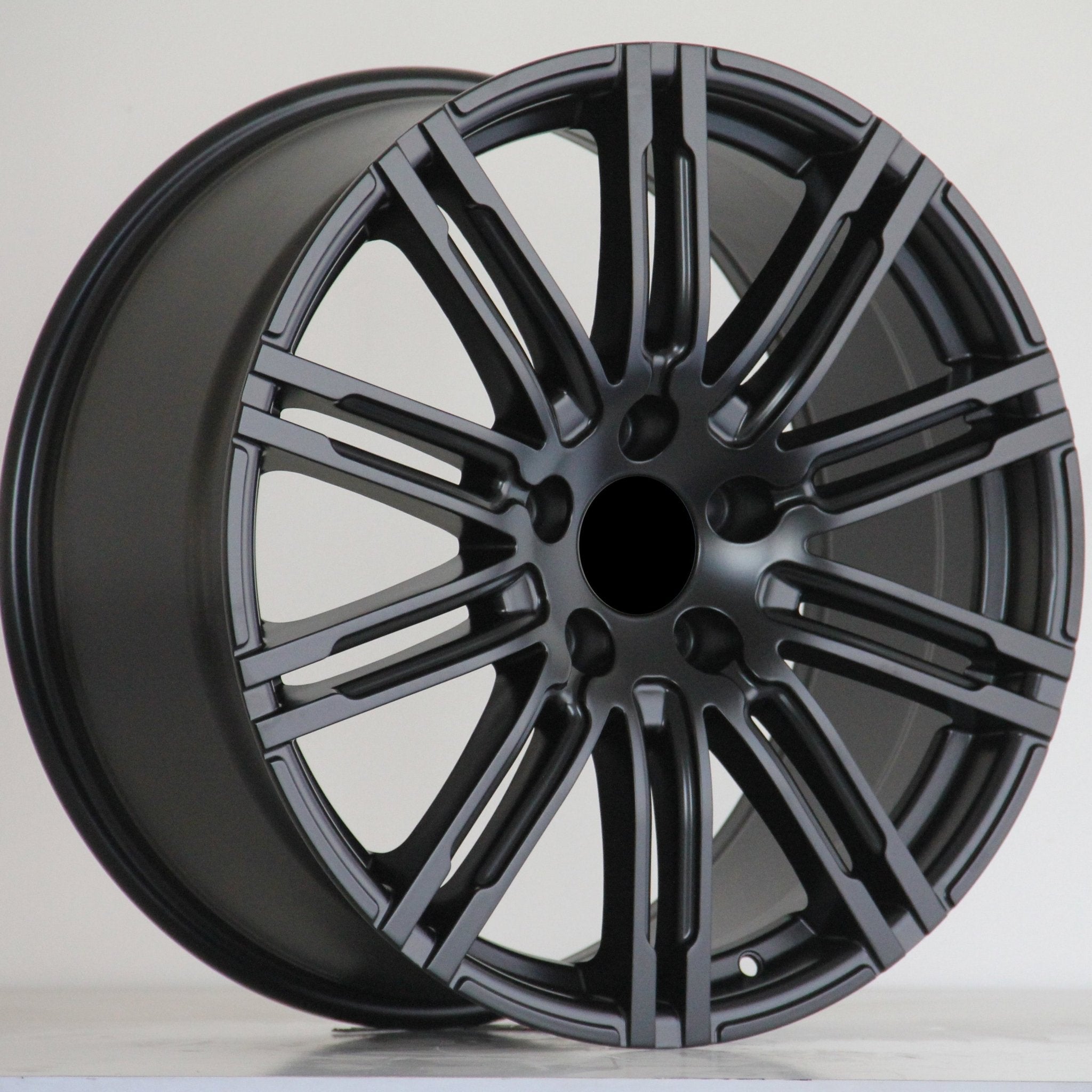 W858 862 Matte Black 20x9.5 ET55 5x130 CB71.56