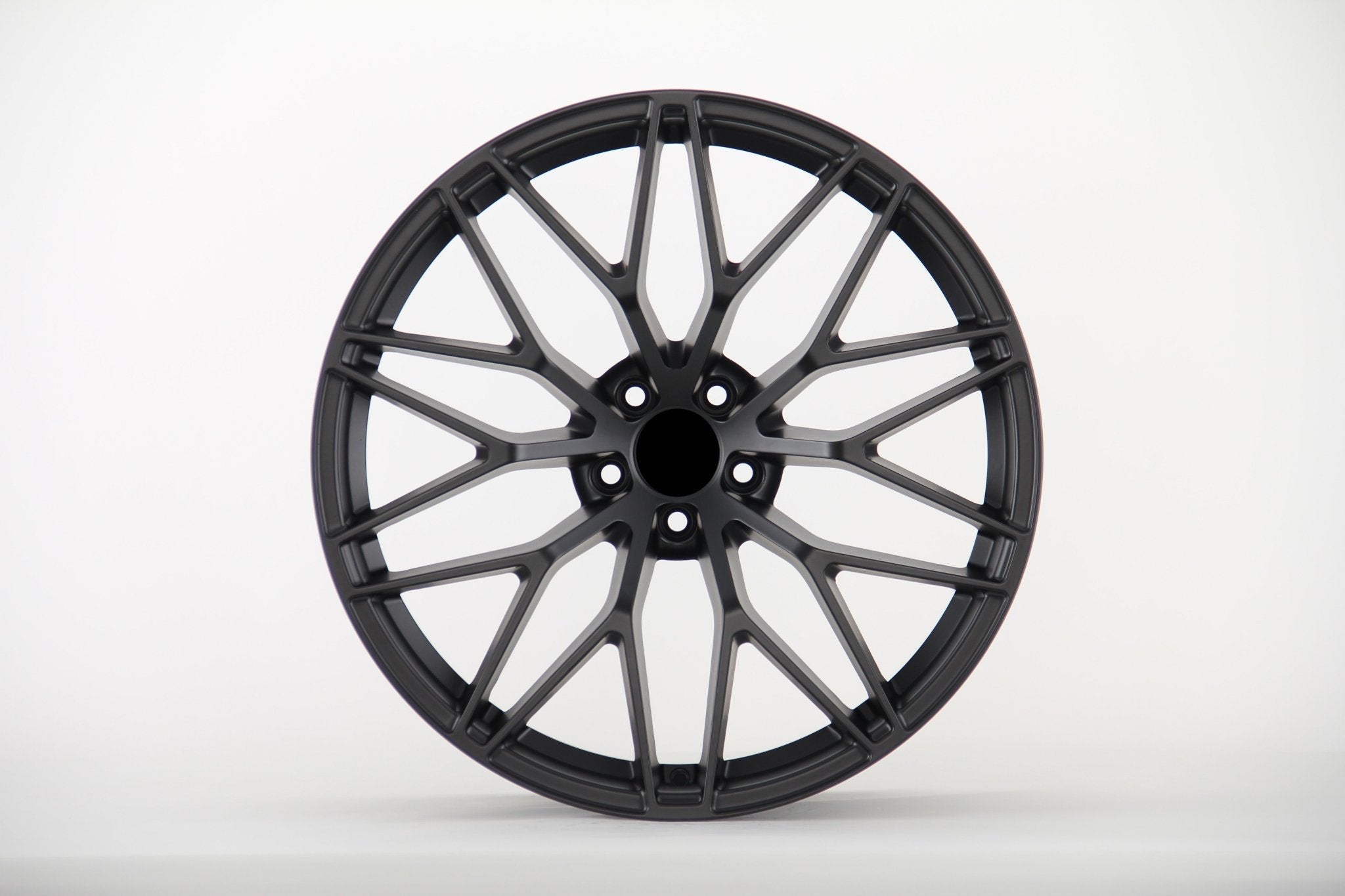 W864 874 Satin Black 21x9.5 ET26 5x112 CB66.45