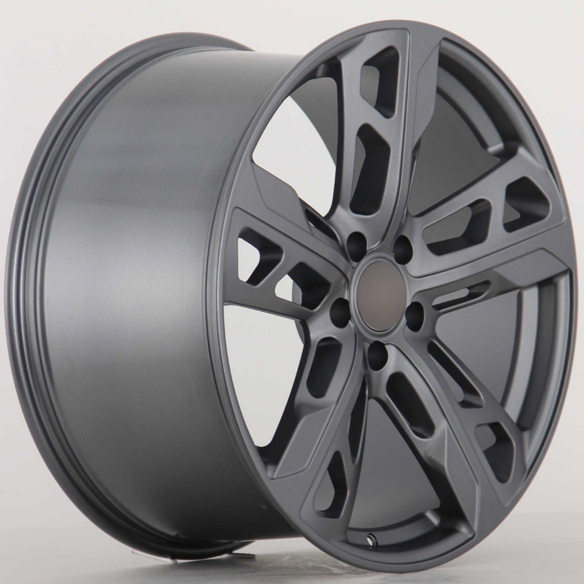 W865 876 Satin Gunmetal 22x9.5 ET50 5x130 CB71.56
