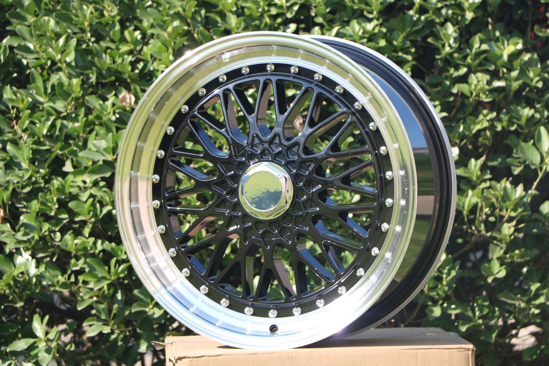W881 479 Black Machined Lip 17x7.5 ET35 5x112/114.3/120 CB73.1