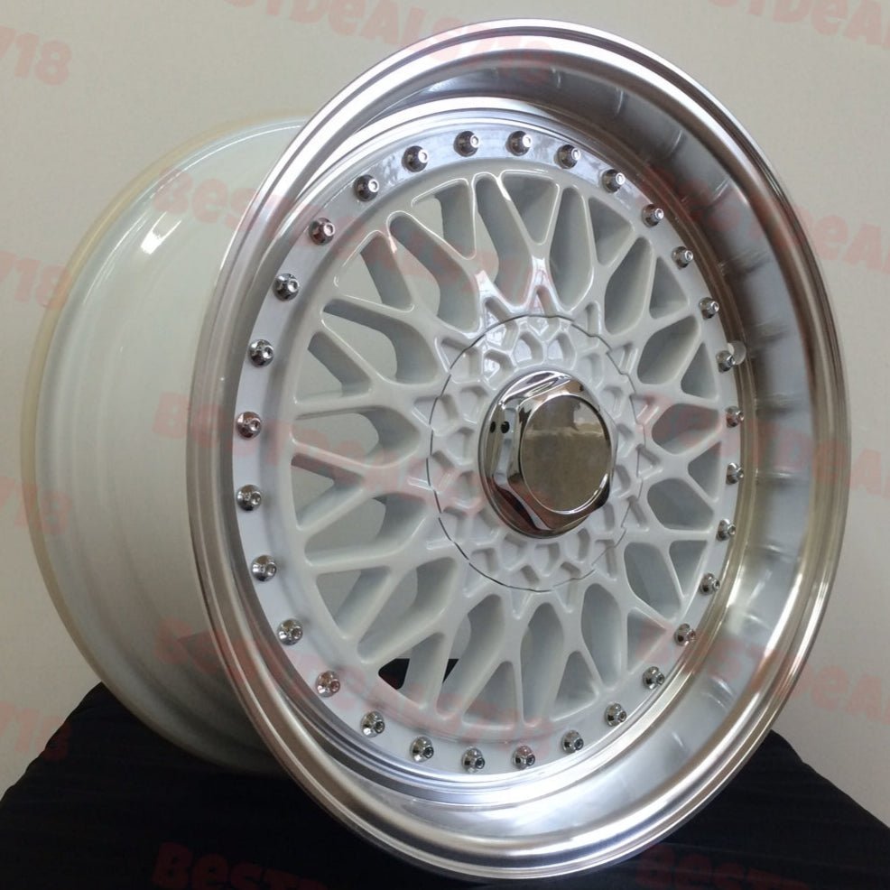 W881 479 White Machined Lip 17x7.5 ET35 5x100/112/114.3 CB73.1