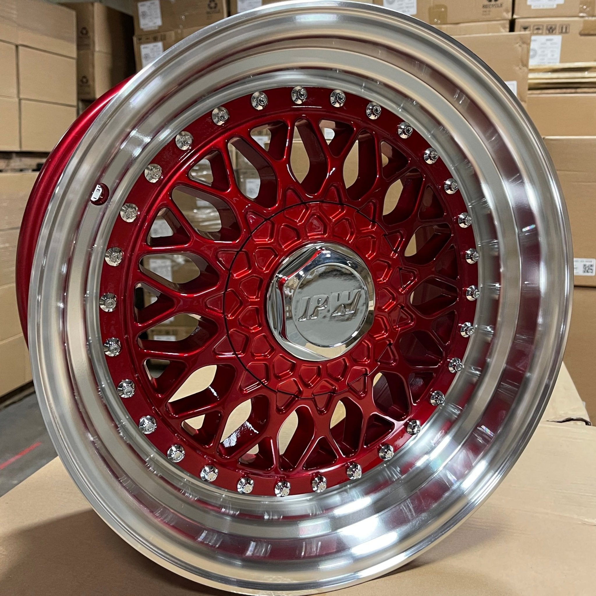 W883 479 Red Machined Lip 20x8.5 ET35 5x112/114.3/120 CB73.1