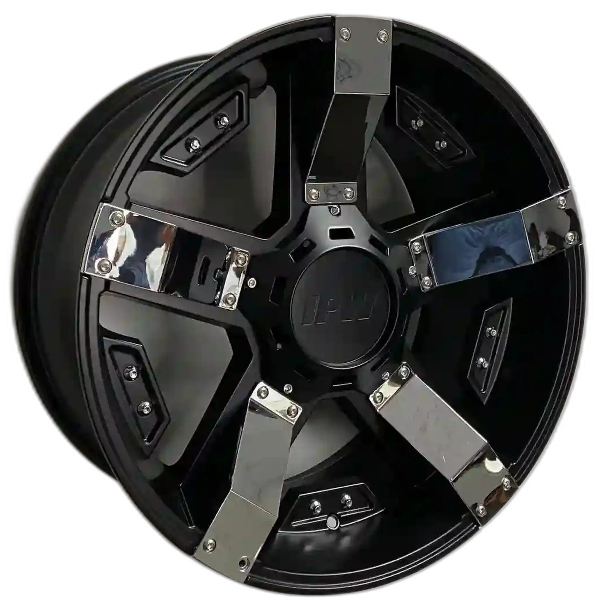 W925 Satin Black Chrome Strip 20x10 ET13 5x127/114.3 CB71.6
