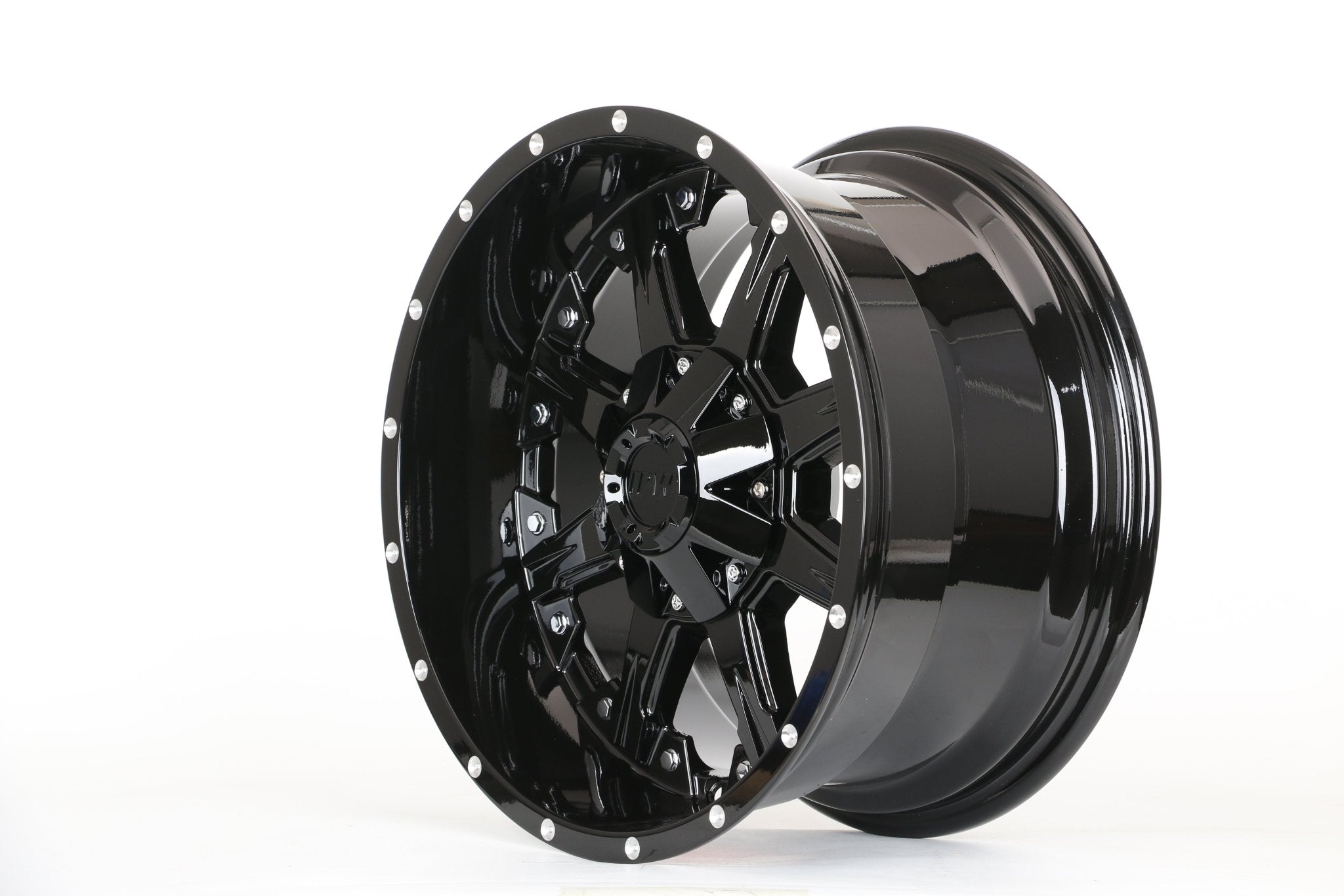 W927 1818 Gloss Black Milled 17x9.0 ET0 5x127 CB71.5 C1521IPW-B