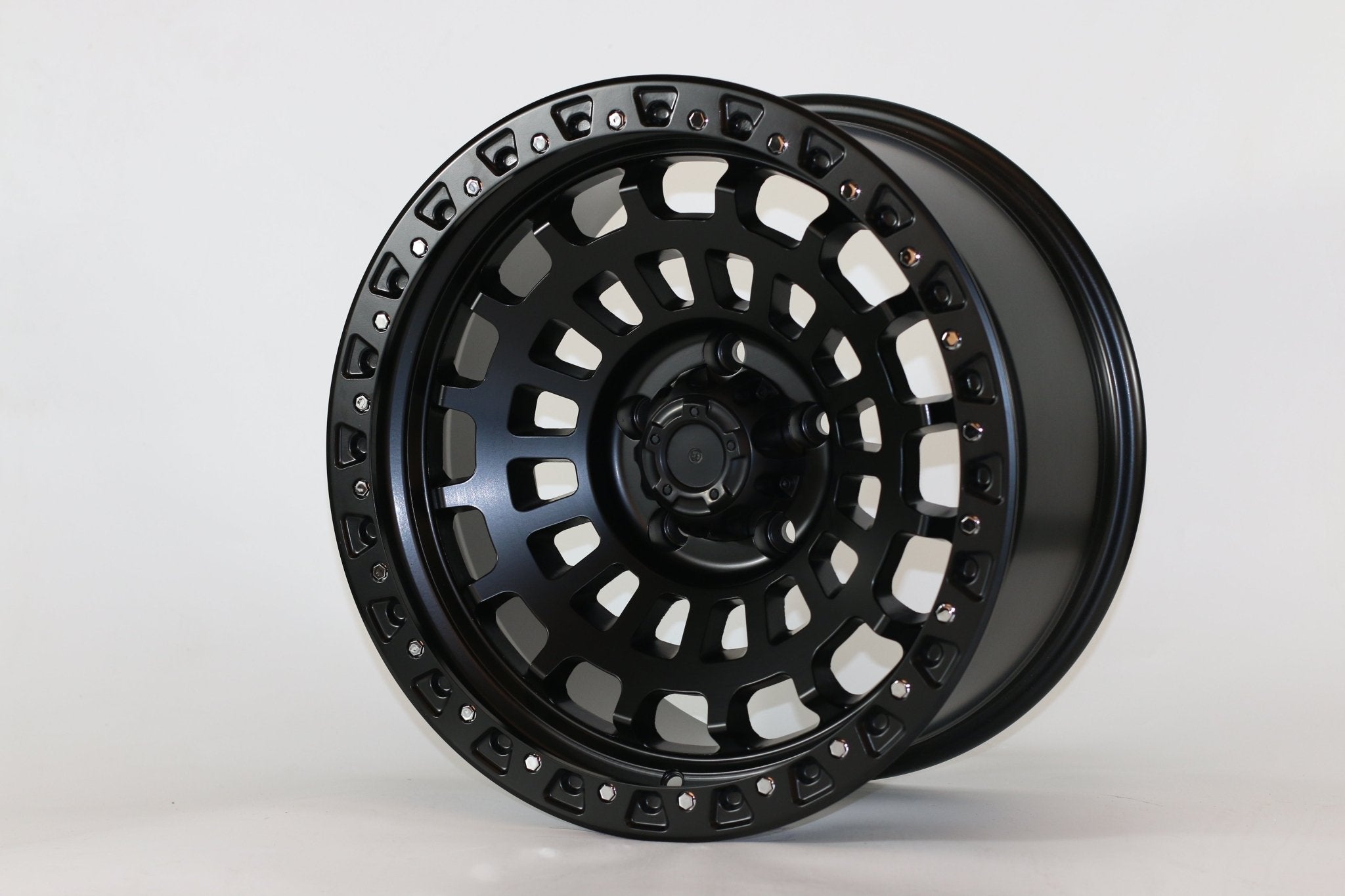 W966 IV-692 Satin Black 17x9.0 ET-12 CB71.56 5x127
