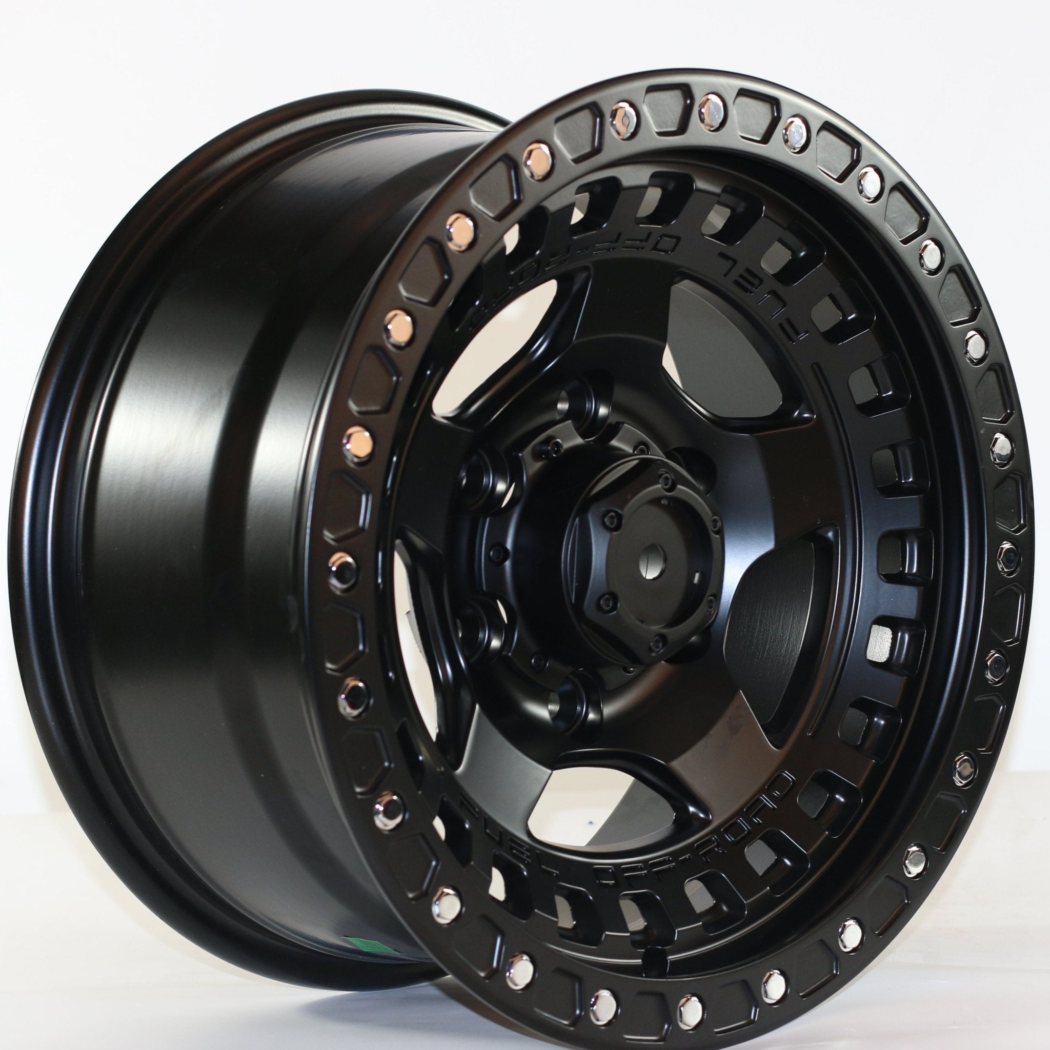 W967 iV-655 Satin Black 17x9.0 ET-12 5x127 CB71.56
