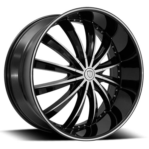 BORGHINI WHEEL B19-M 22X8 ET +38 5x108/5x114.3 CB (73.1) N/A