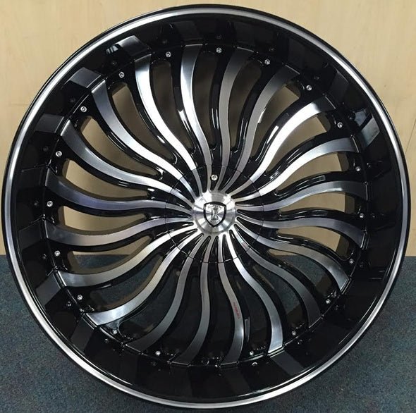 BORGHINI WHEEL B24-M 22X9 ET +13 5x115/5x120 CB (74.2) N/A