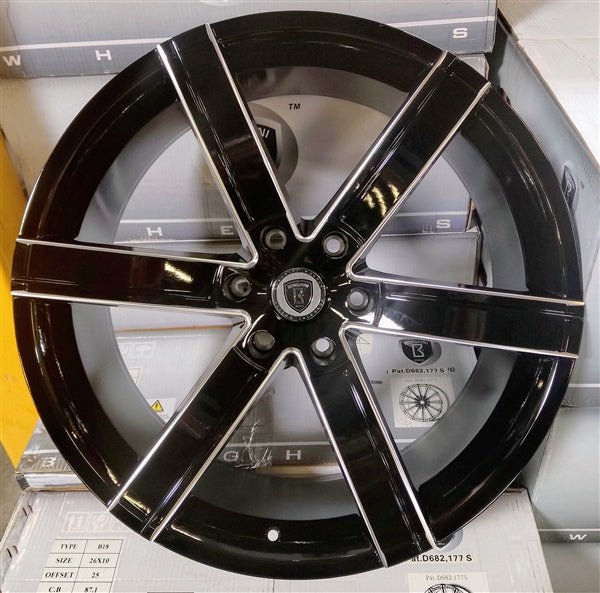 BORGHINI WHEEL B39B-M 22X9.5 ET +30 6x135 CB (87.1) B+MW