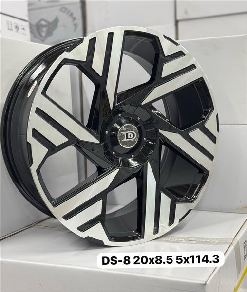 DRASTIC WHEEL DS8-M 20X8.5 ET +35 5x108/5x114.3 CB (73.1) B+M