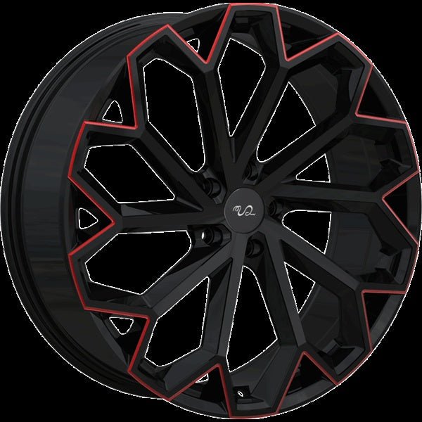 U2 WHEEL U2-65-M 22X8 ET +38 5x114.3 CB (73.1) B+MW1+TR3