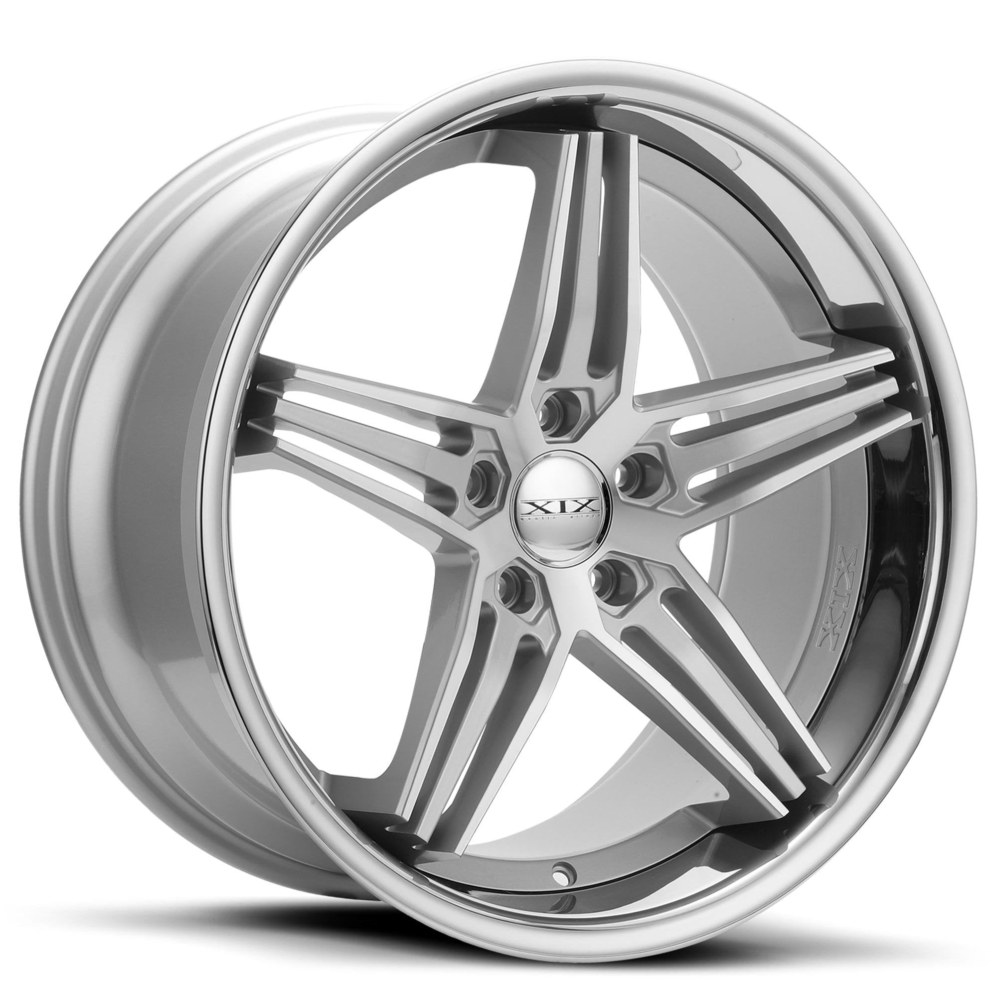 XIX X63 20x9 5x112 SILVER MACHINED
