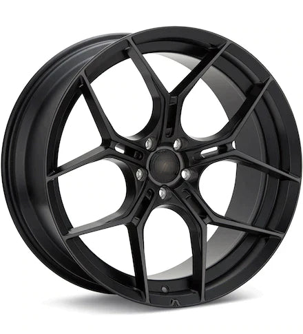 ASANTI BLACK LABEL ABL-37 SATIN BLACK PAINTED
