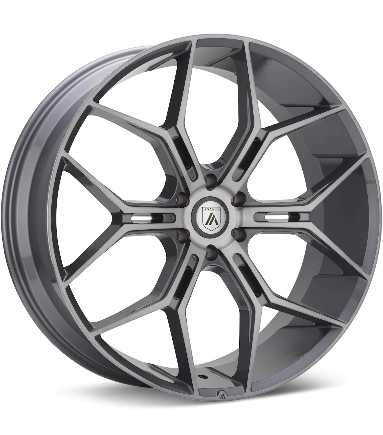 ASANTI BLACK LABEL ABL-38 GLOSS BLACK W/MILLED ACCENT