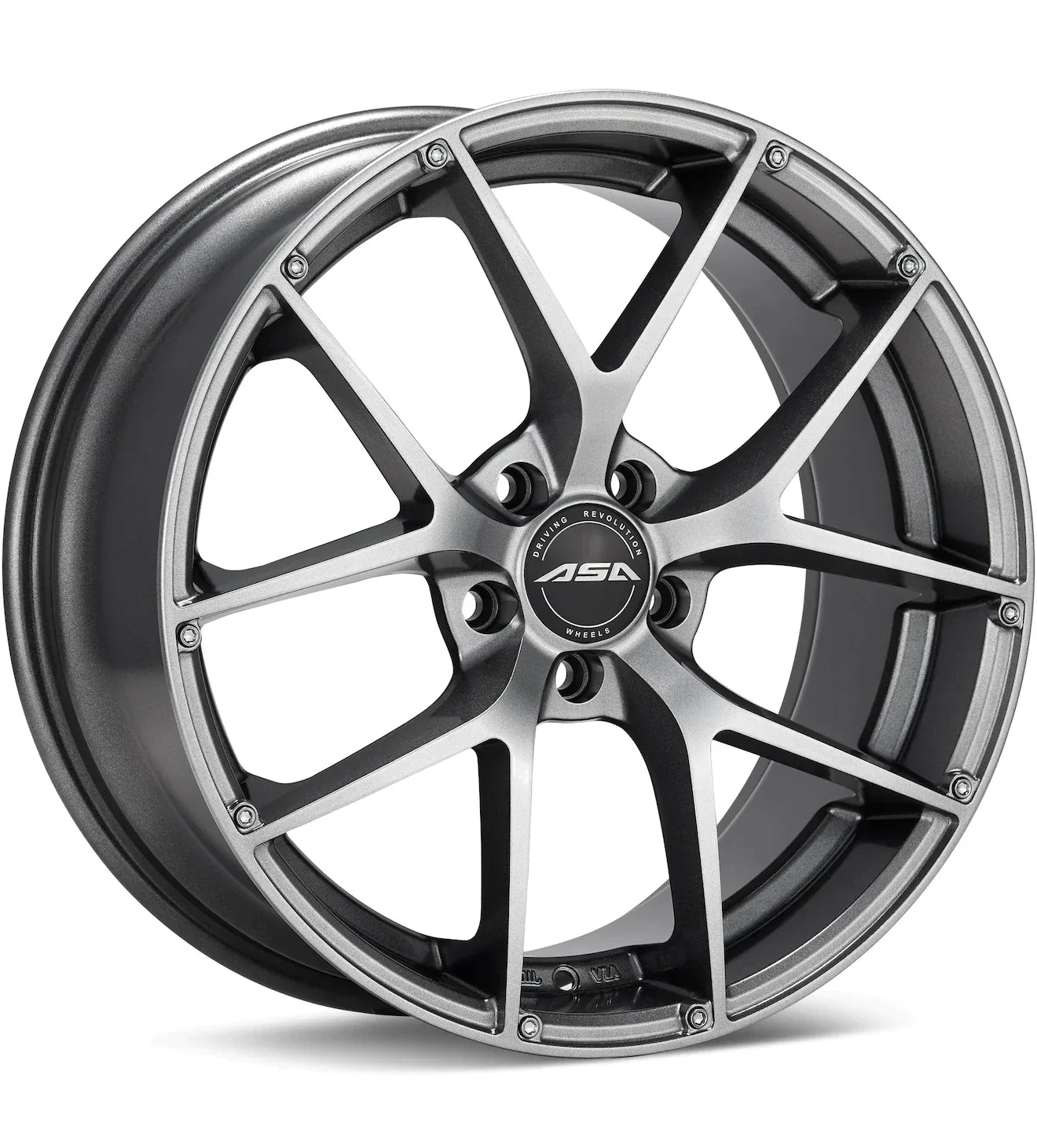 ASA GT14 MACHINED W/BLACK ACCENT