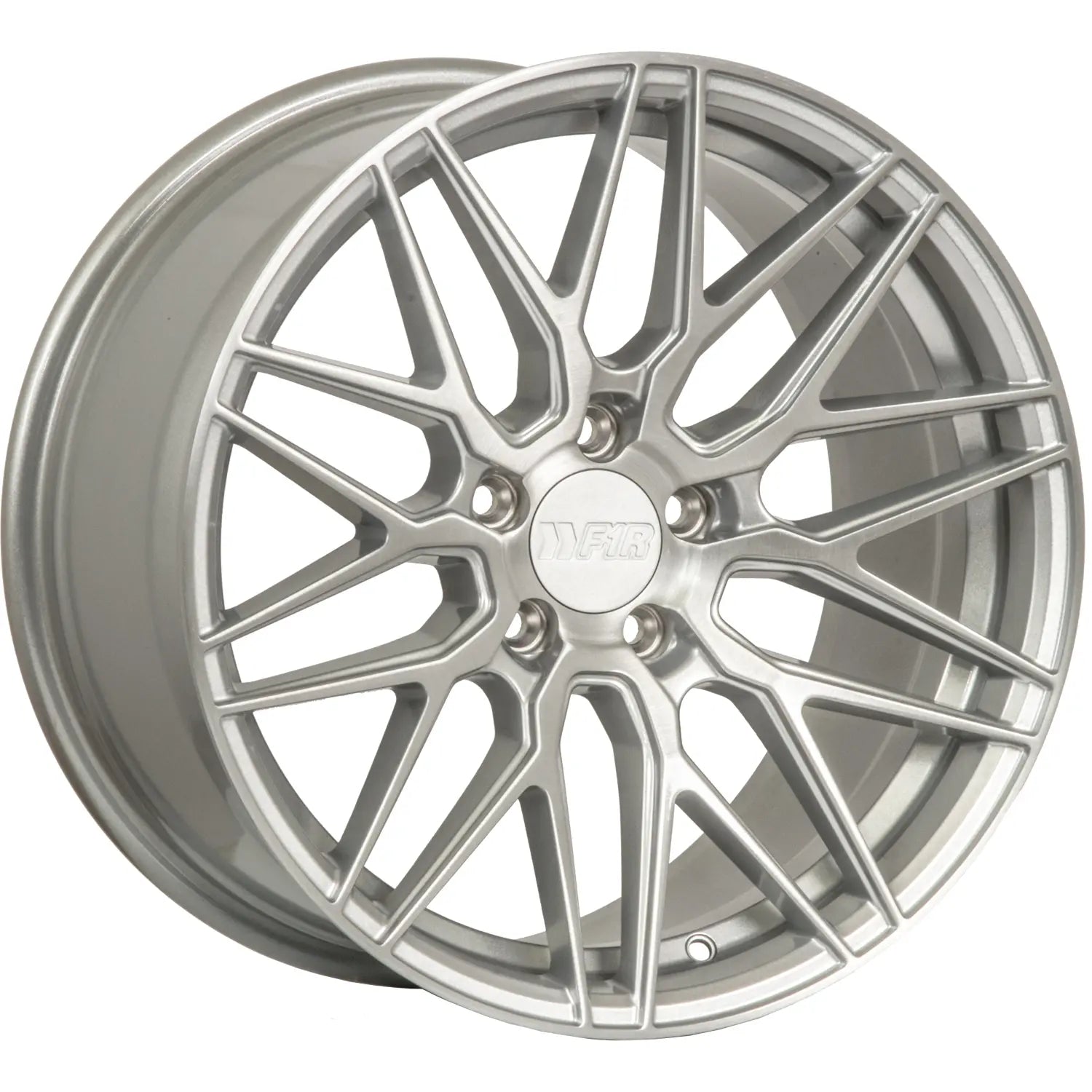 F1R F103 18X8.5 5X114.3 BRUSHED BSILVER