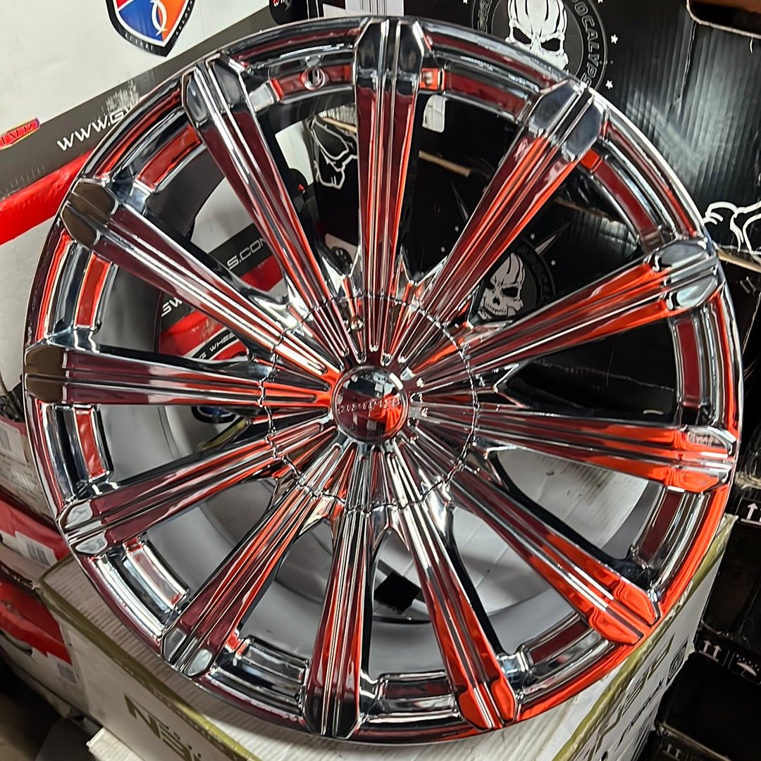 ELURE ELR030 22914c 22x9 5x115/5x120 CHROME