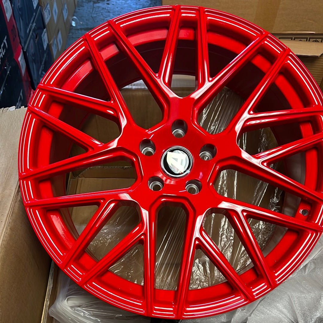 ALFINA AF302 20X9 5X120 RED