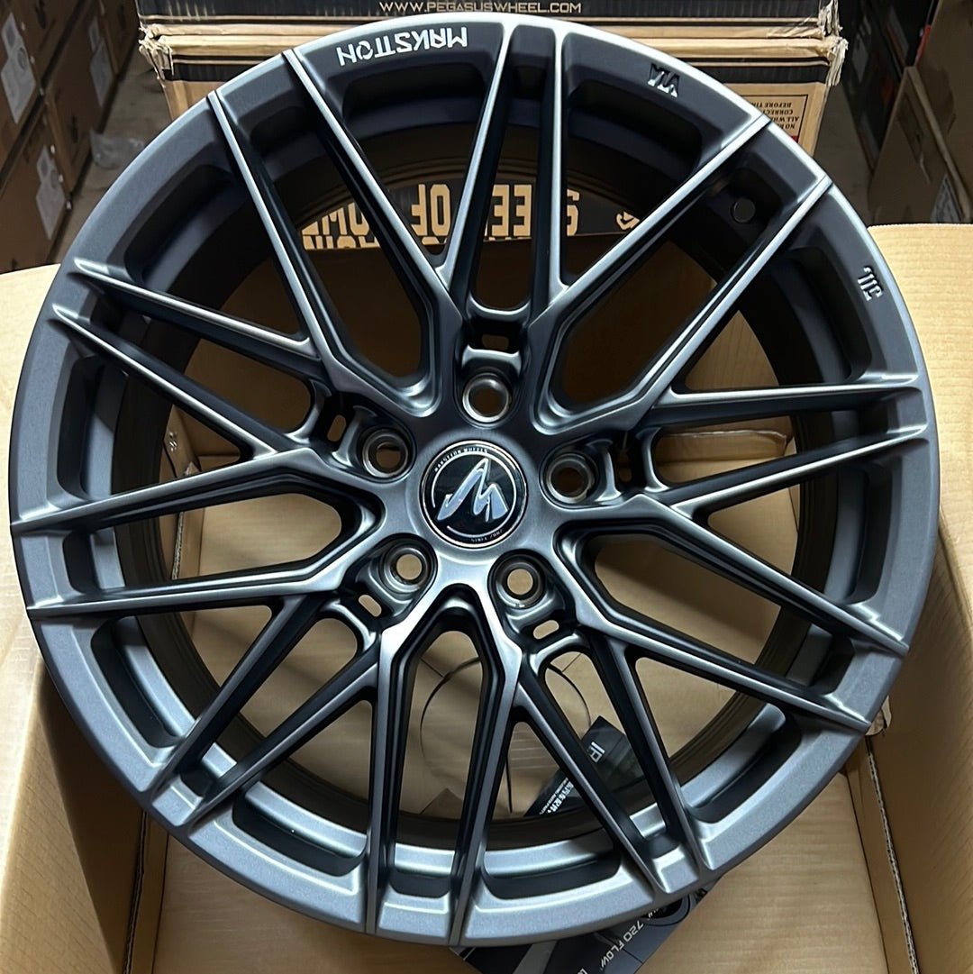 MAKSTTON MST 715 18X8 5X4.5 MATT STEEL GRAY