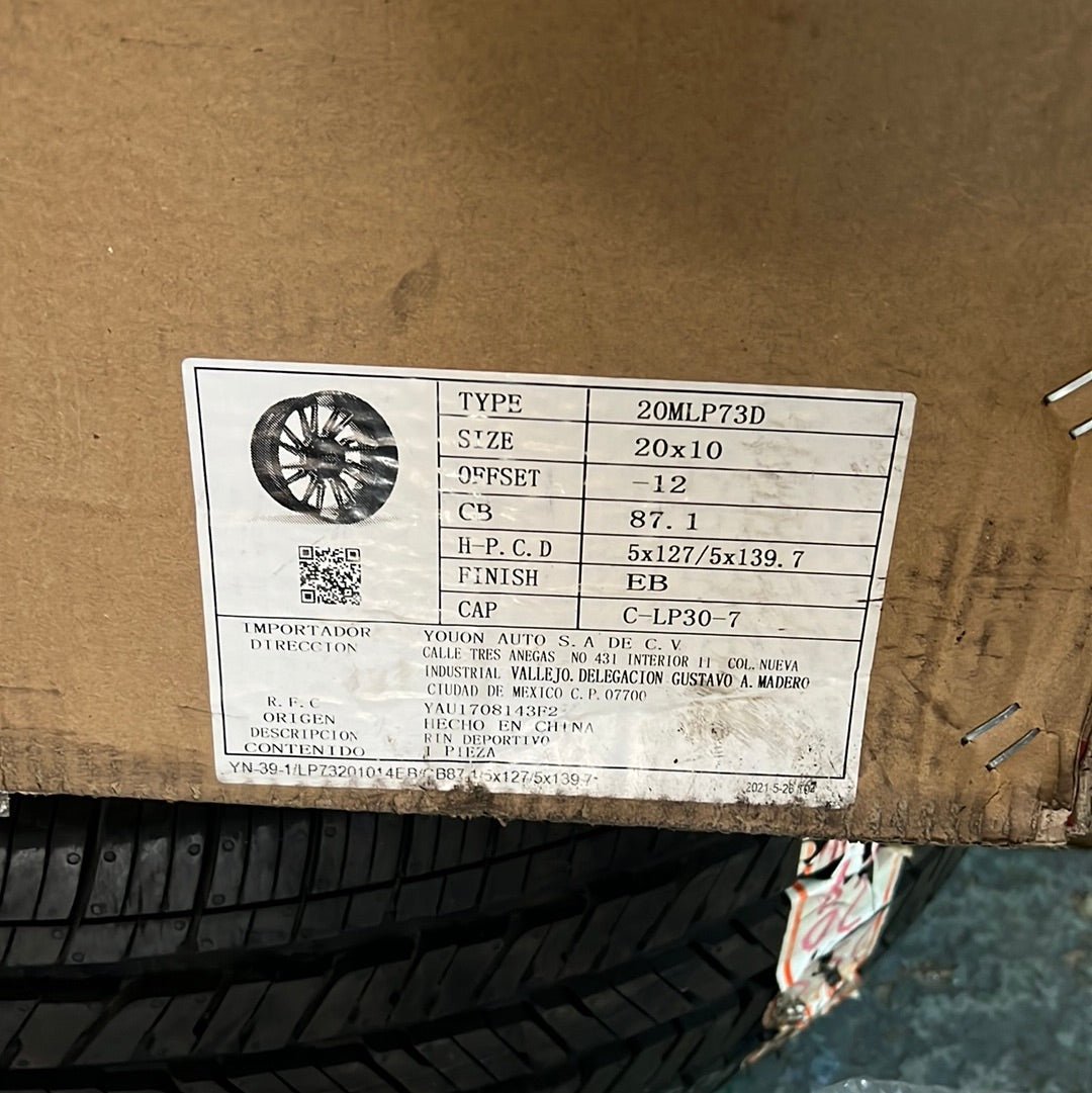 HCW 20MLP73D 20X10 5X127 - 5X5.5