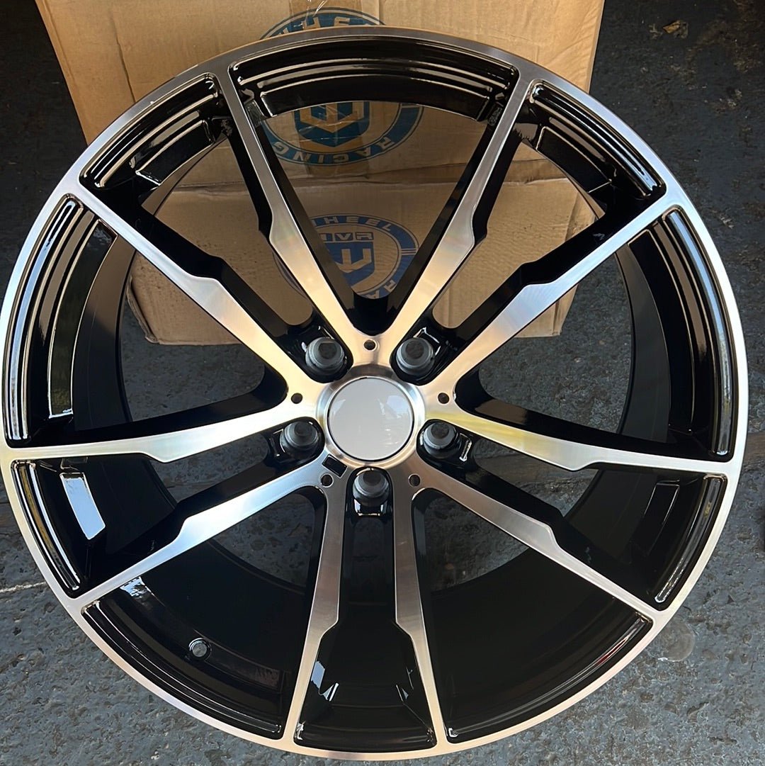 WHEELS -21919-34 20X11 5X120 PIANO BLACK MACHINE FACE