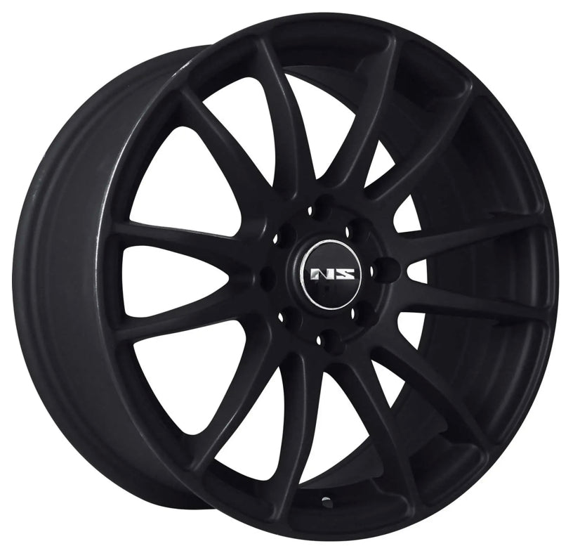 NS 1204 17X7.5 4X100- 4X4.5 MATTE BLACK