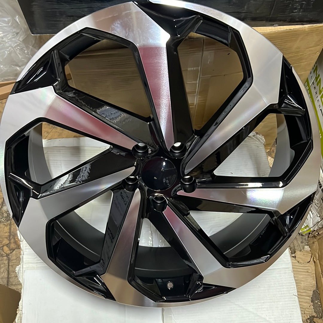 WCL601 WHEELS 20X8.5 5X4.5 GLOSS BLACK MACHINED