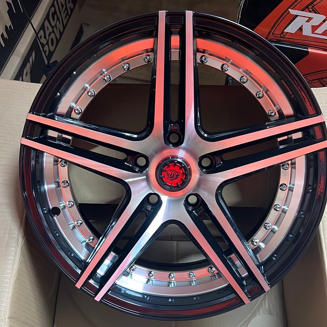 RAPIDASH 175128 17X8 5X4.5 PBM UC+RIVETS